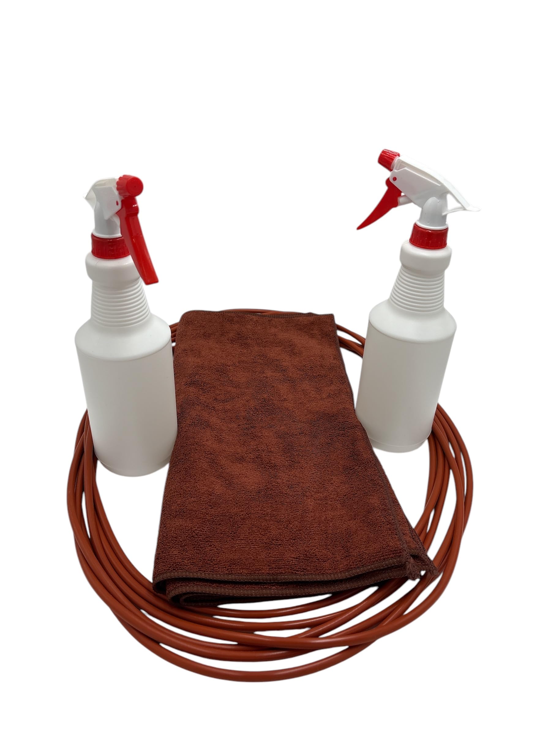 6 Pack Cover O-Rings +4 Towels +2 Spray Bottles Compatible for Broaster 15466 17