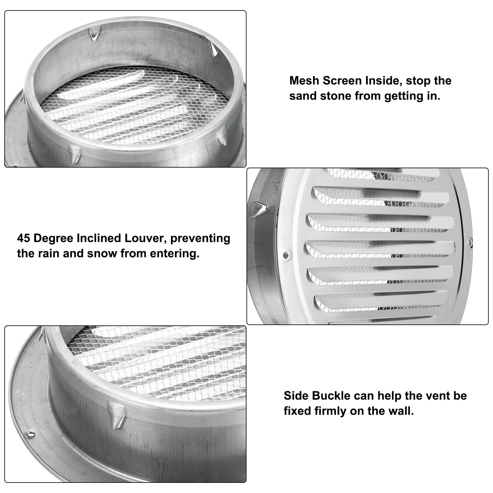 PATIKIL 7" Round Soffit Air Vents - Image 4