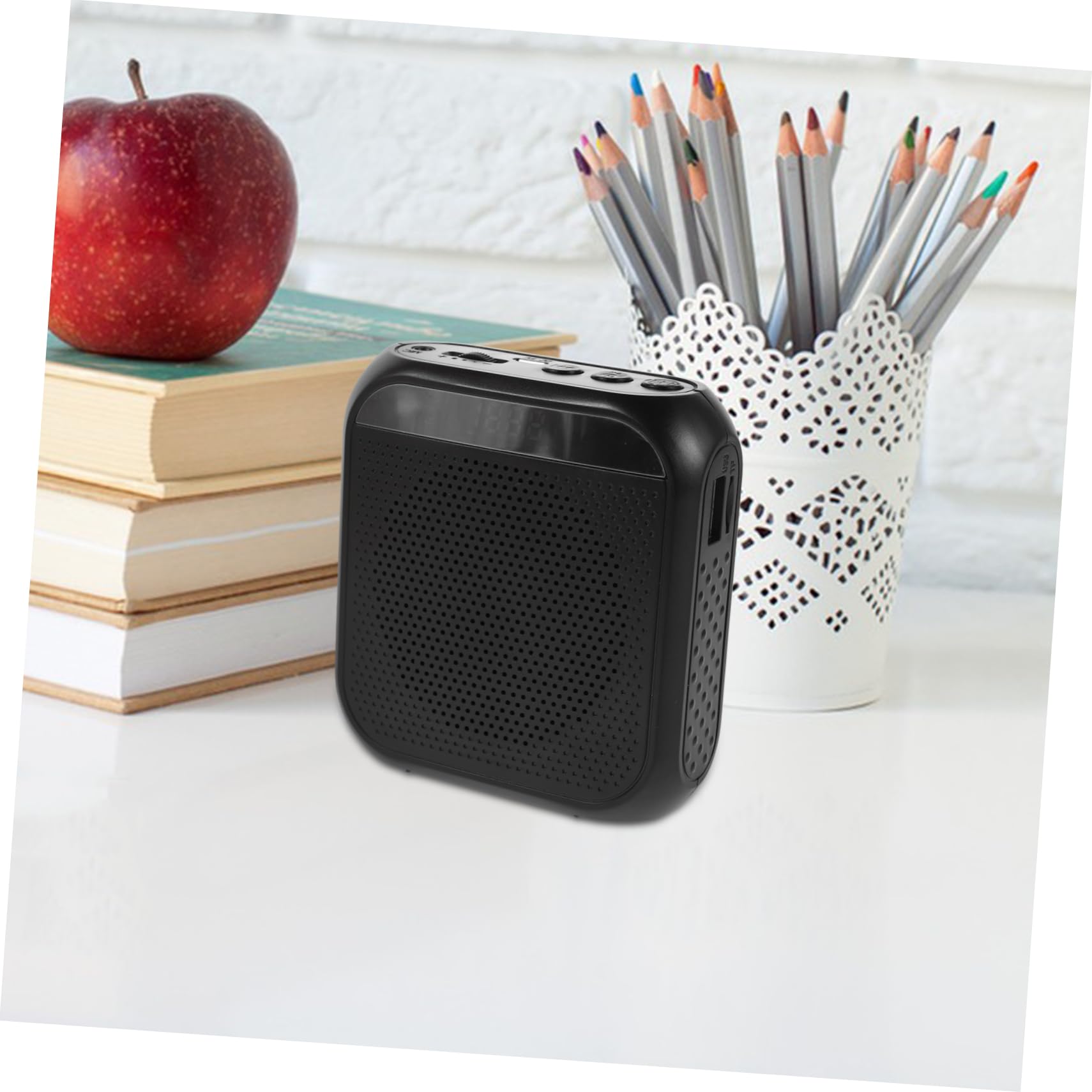 YARNOW Amplificador de Voz Portátil Sonido Claro para Profesores, Micrófono de Aula, 5w, 8 Horas Ligero, para Presentaciones y Guía Turística
