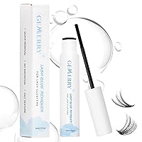 Vista 1 de GEMERRY Removedor de pestañas para extensiones de pestañas 5ml Pegamento para racimos de pestañas para racimos de pestañas Removedor de extensiones