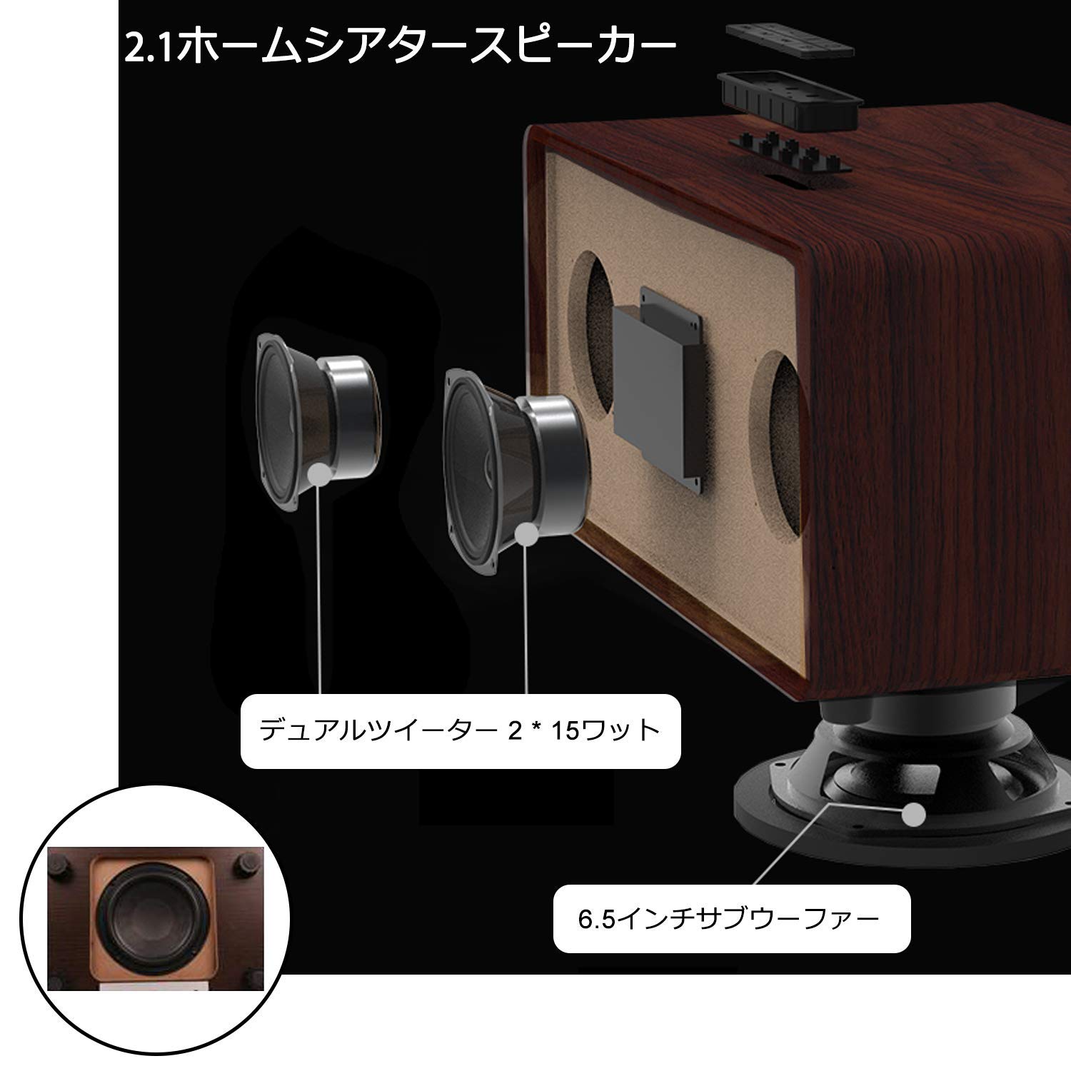 Amazon.co.jp: RHM K222 カラオケマシン 2 UHF ワイヤレスマイク & 5