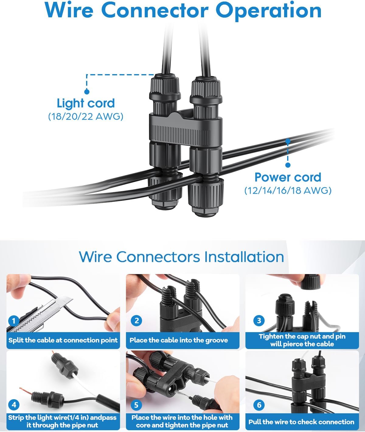 HIBOITEC Low Voltage Landscape Lights 12W, LED Outdoor In-Ground Lights 1200LM Ultra Bright Waterproof IP67 Pathway Lights, 12-24V AC/DC Landscape Lighting for Yard Garden Tree Uplighting, 12 Pack
