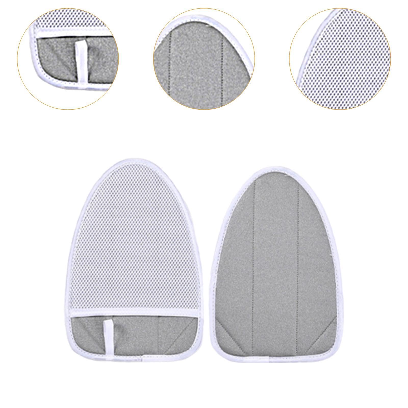Bothyi 2X Ironing Gloves Mini Steam Ironing Board Handheld Protective Anti Steam Mitten Garment Steaming Mitten for Cuffs Collar, Oval Head