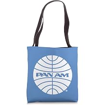 Pan Am White Outline Logo Tote Bag