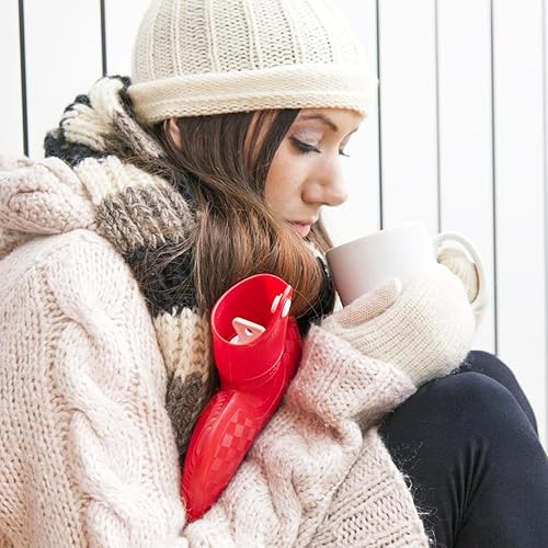 Miniatura 4 de Hemoton Tapón para botella de agua caliente, 2 tapas de bolsa de agua caliente de 0.83 pulgadas, reemplazo de tapa de bolsa de agua a prueba de