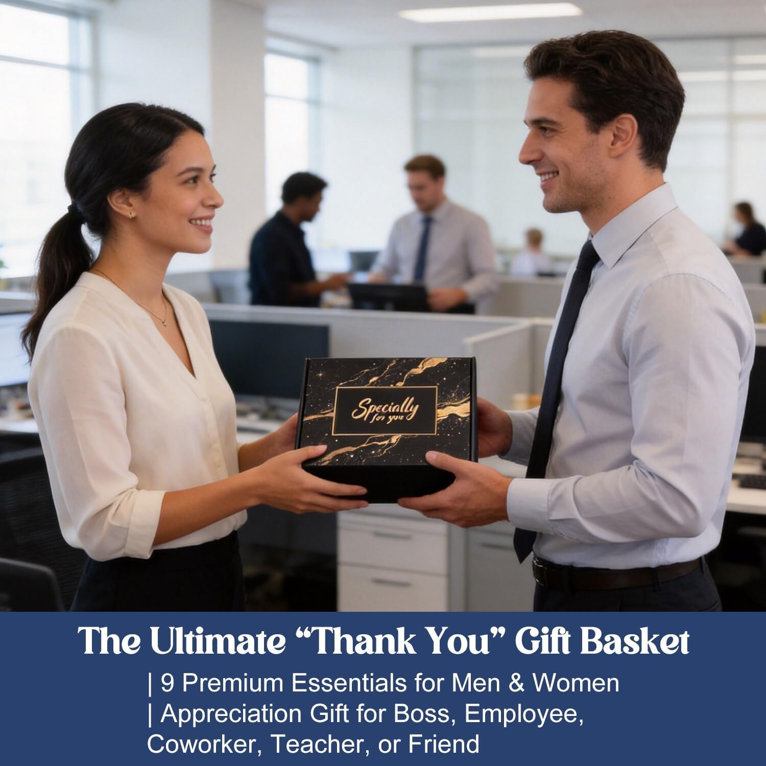 Thank You Gifts for Men Coworkers, Employee Teacher Appreciation Gifts Ideas, Administrative Professional Day Thank You Gift Basket for Secretary, Principal Paraprofessional Appreciation Farewell Gift