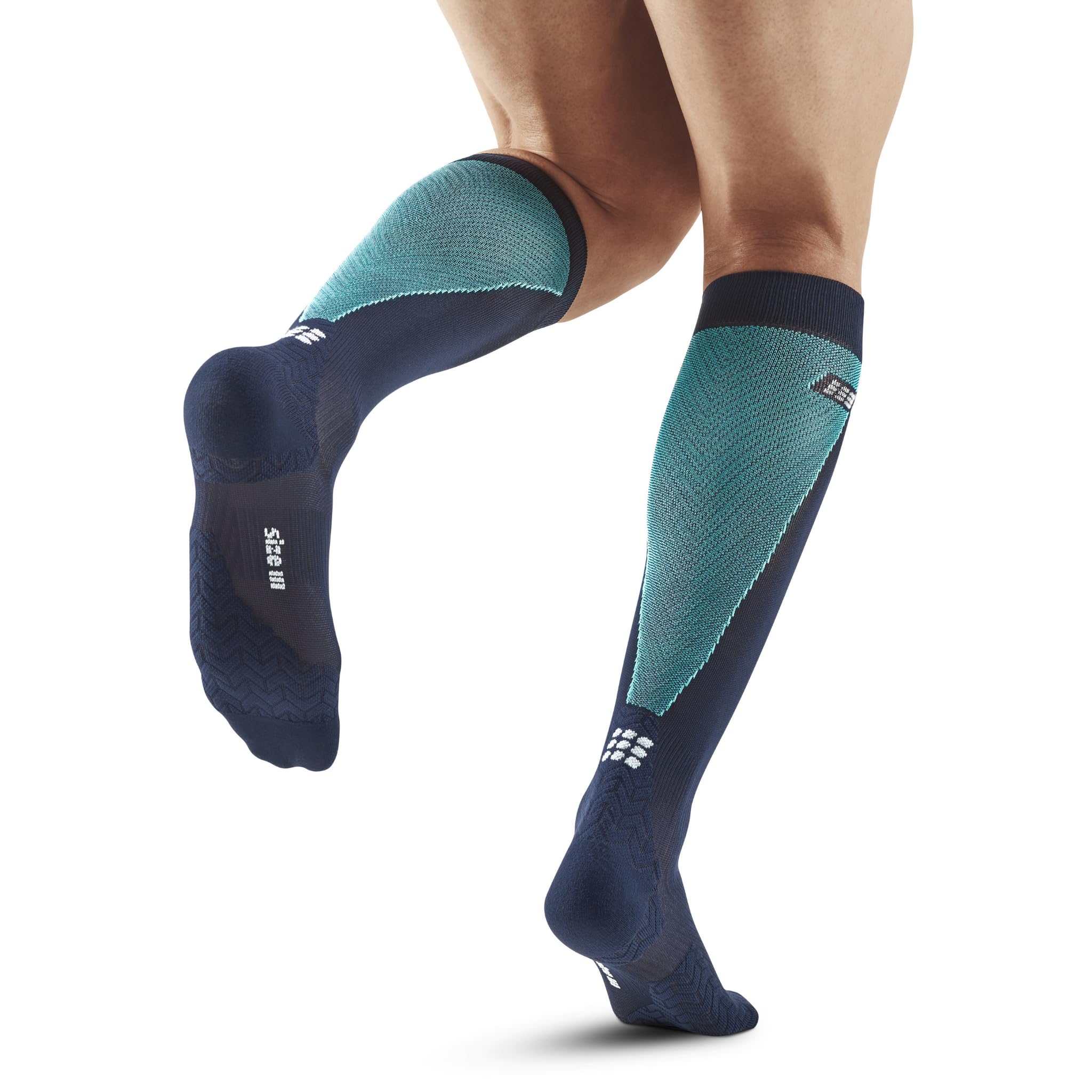 CEP Ultralight Socks, Tall, v3, Men Blue/Light Blue