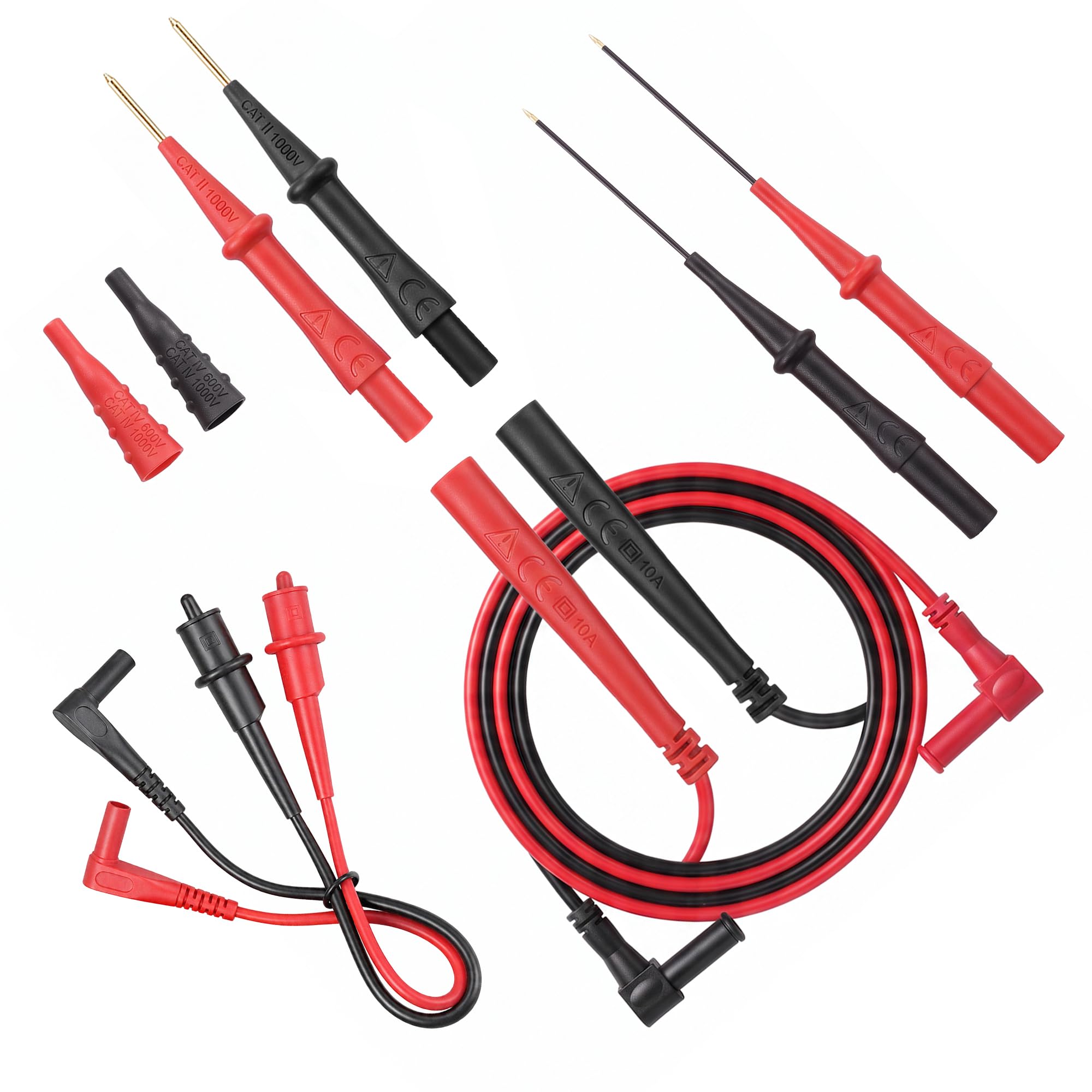 Replacement for Fieldpiece ATLK7 HVAC Silicone Test Lead Kit Clamp Meters — Amazon image 8