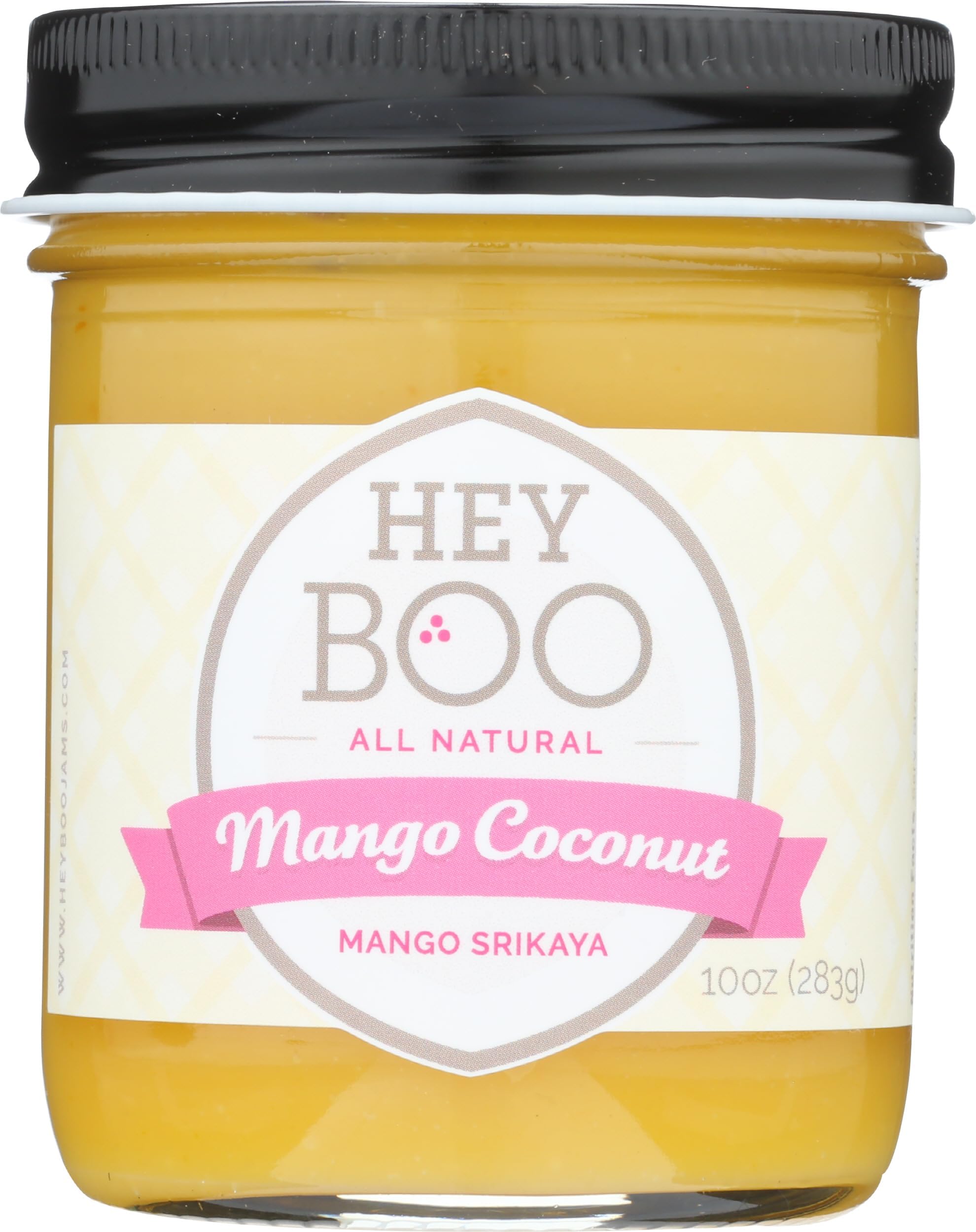 Mango Coconut Jam by Hey Boo - Delicious - Dairy Free - No Corn Syrup - Non GMO - Made in USA, 10 oz