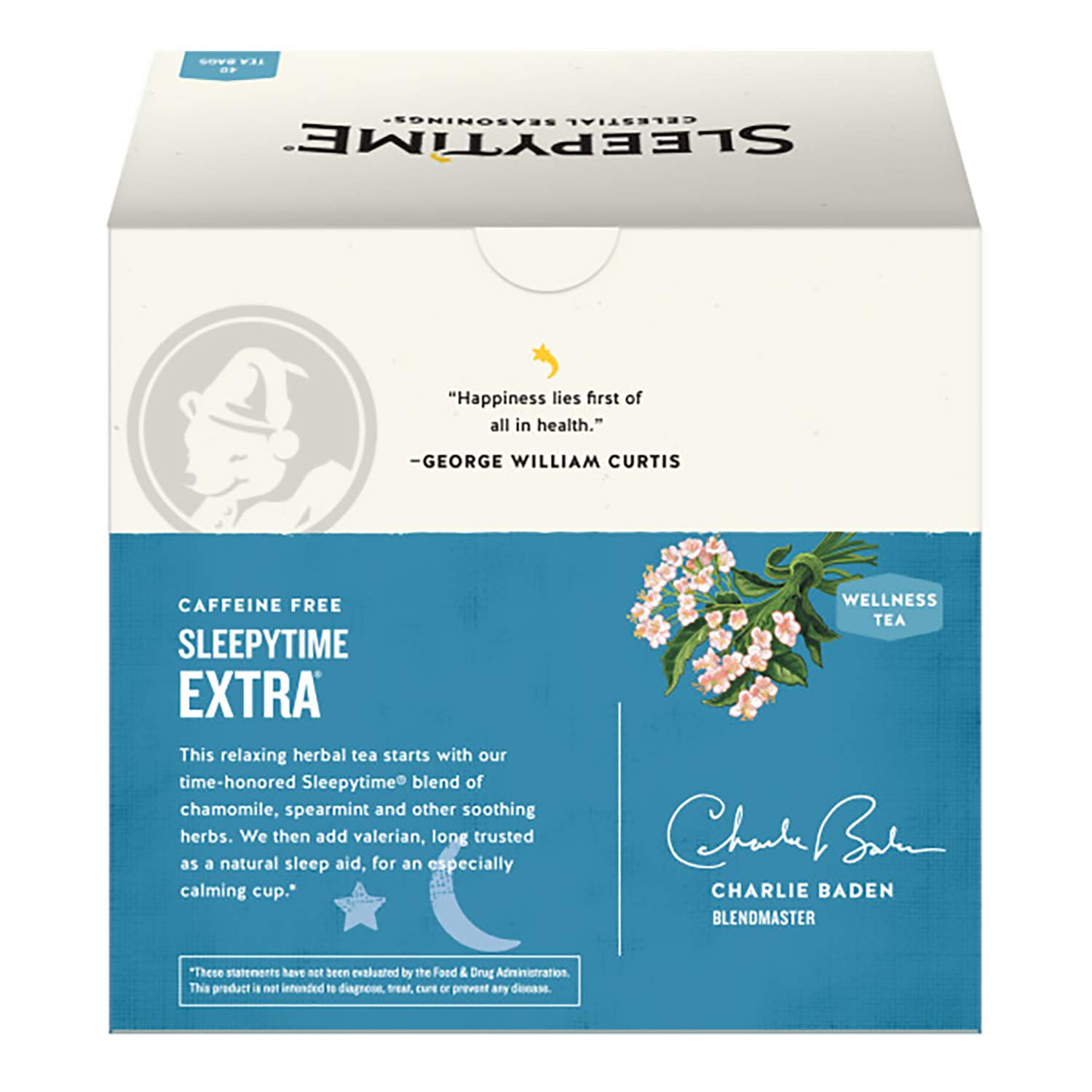 Celestial Seasonings Wellness Tea, Sleepytime Extra, 40 Count