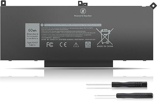Miniatura 20 de Nueva batería portátil GJKNX de 68 Wh para Dell Latitude 5490, 5480, 5580, 5590, 5280, 5288, 5488, 5591, 5491, 5495, E5480, E5580, E5490, E5590,