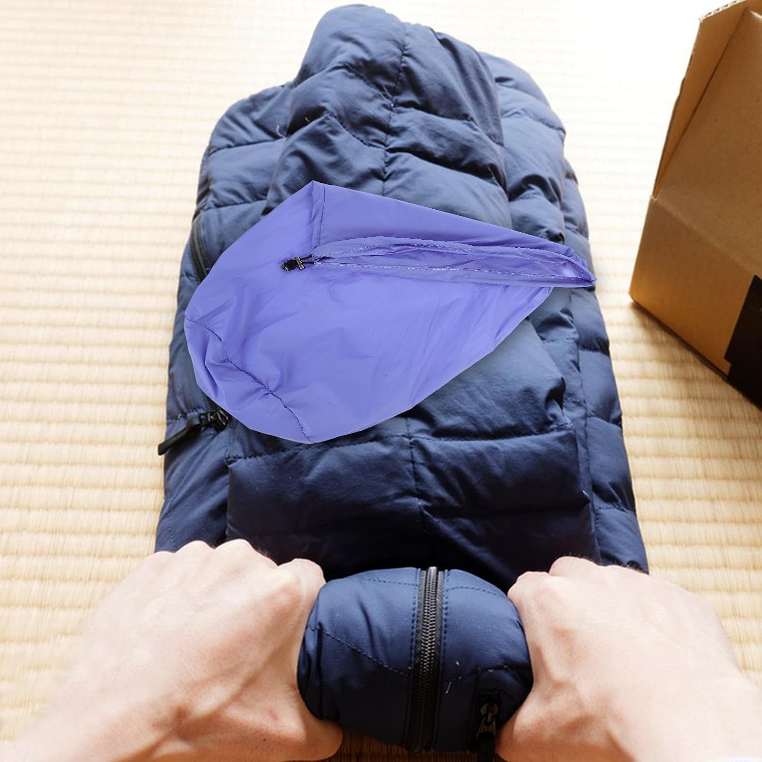 UPKOCH Waterproof Drawstring Storage Bag for Jacket and Raincoat image 5