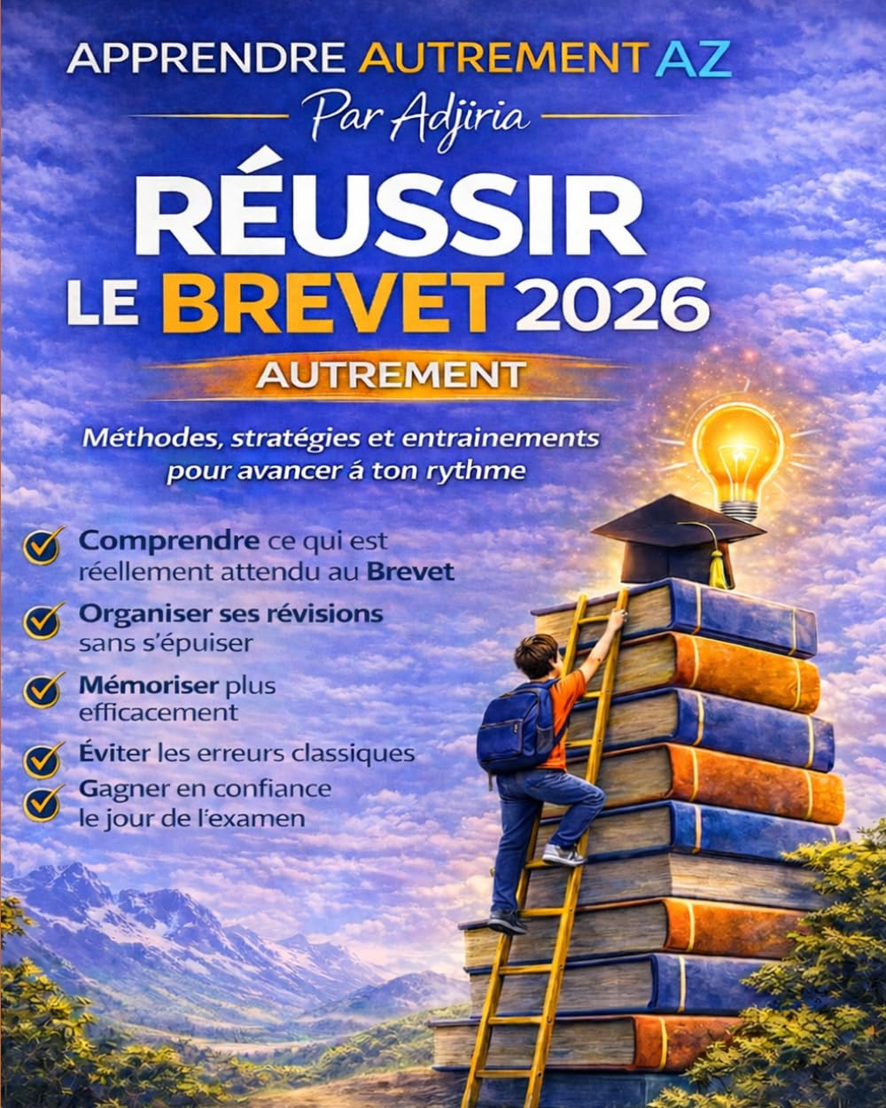 Réussir le Brevet 2026 autrement: Méthodes, stratégies et entraînements pour avancer à ton rythme