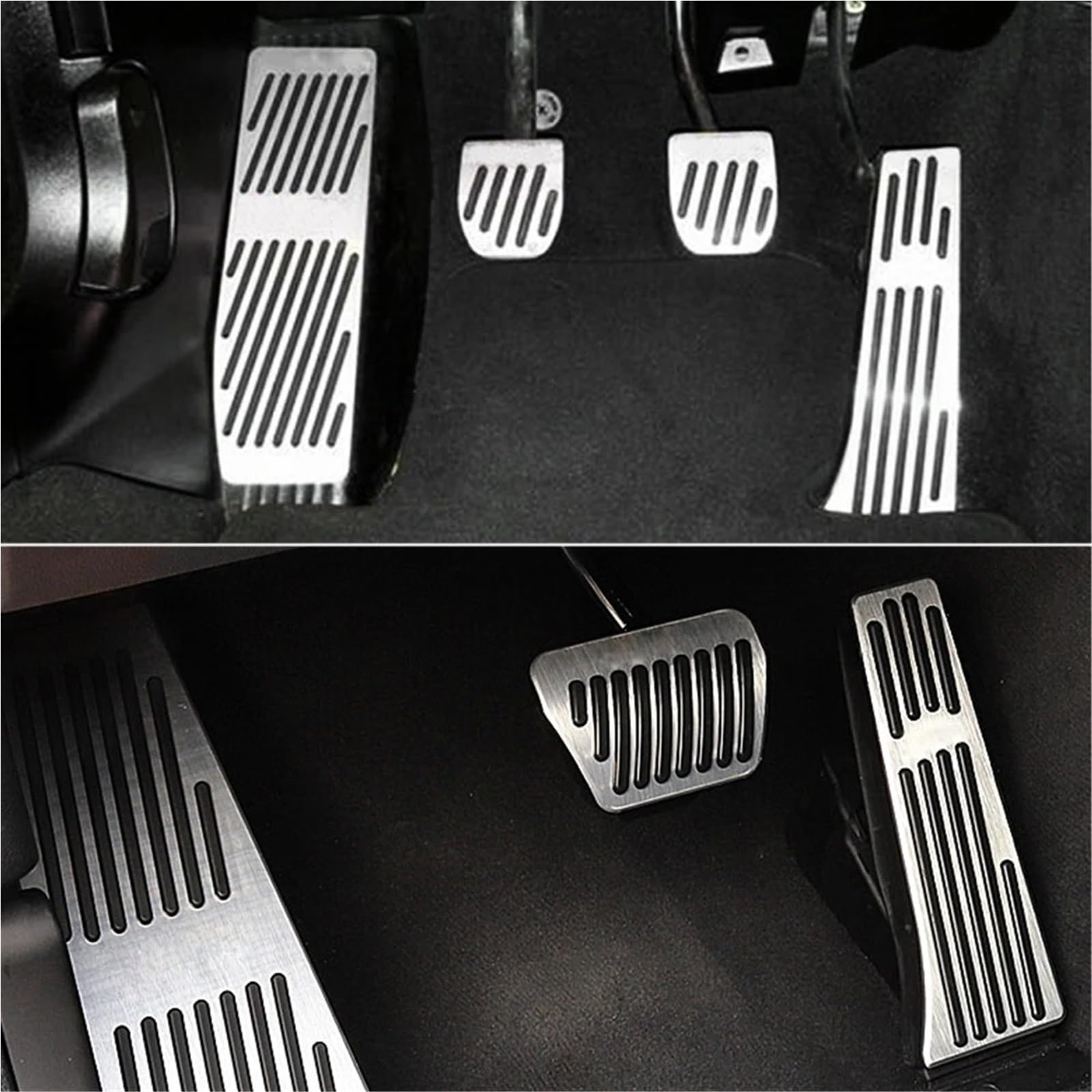 Cubierta pedal embrague Para 3 5 Series E30 E32 E34 E36 E38 E39 E46 E87 E90 E91 Para X5 Para X3 Z3 Pedal Freno Combustible Gas Accesorios Estilo Coche Funda