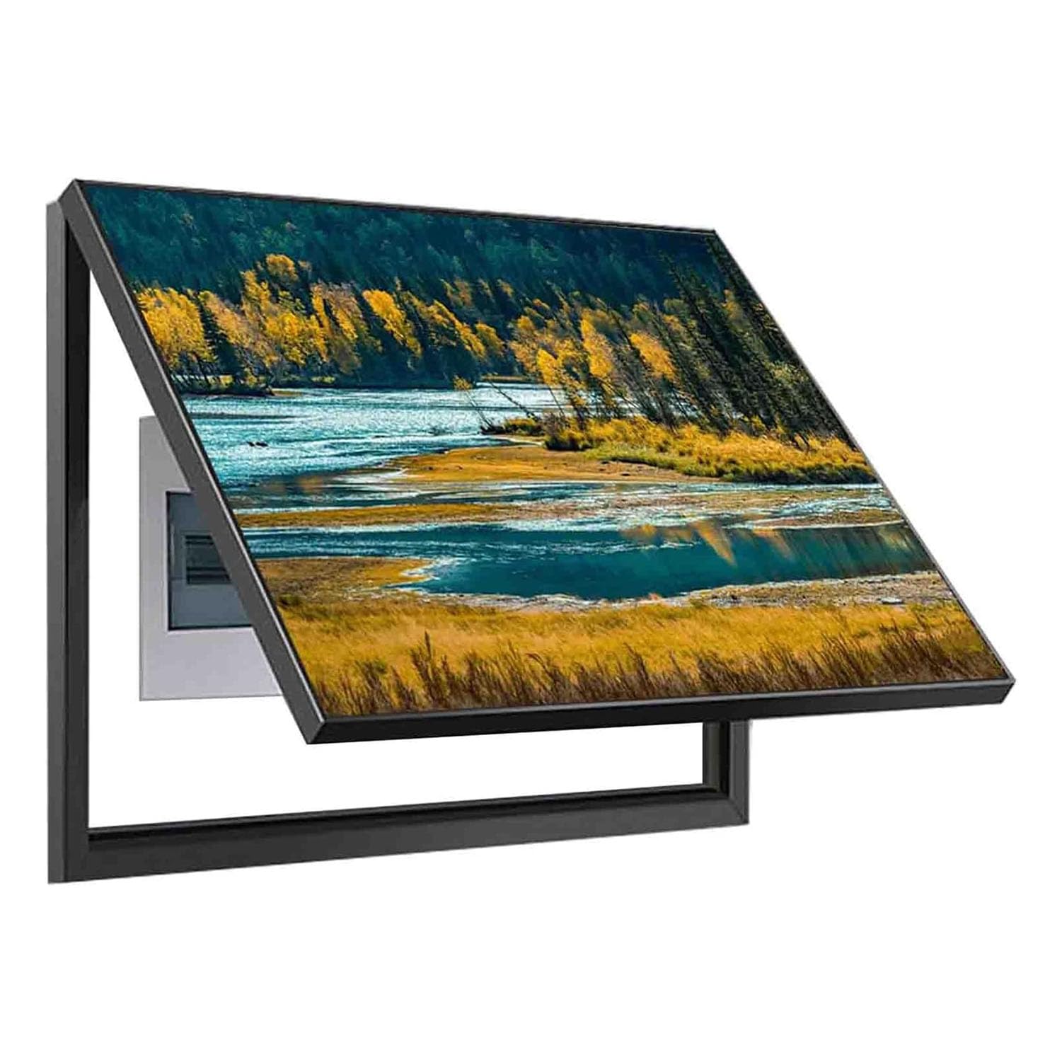 IQOAIJ Copertura Decorativa Scatola Quadro Copri Quadro Elettrico Coperchio Contatore Elettrico Decorativo Copertura Decorazione Dipinti,09,40 x 30 cm