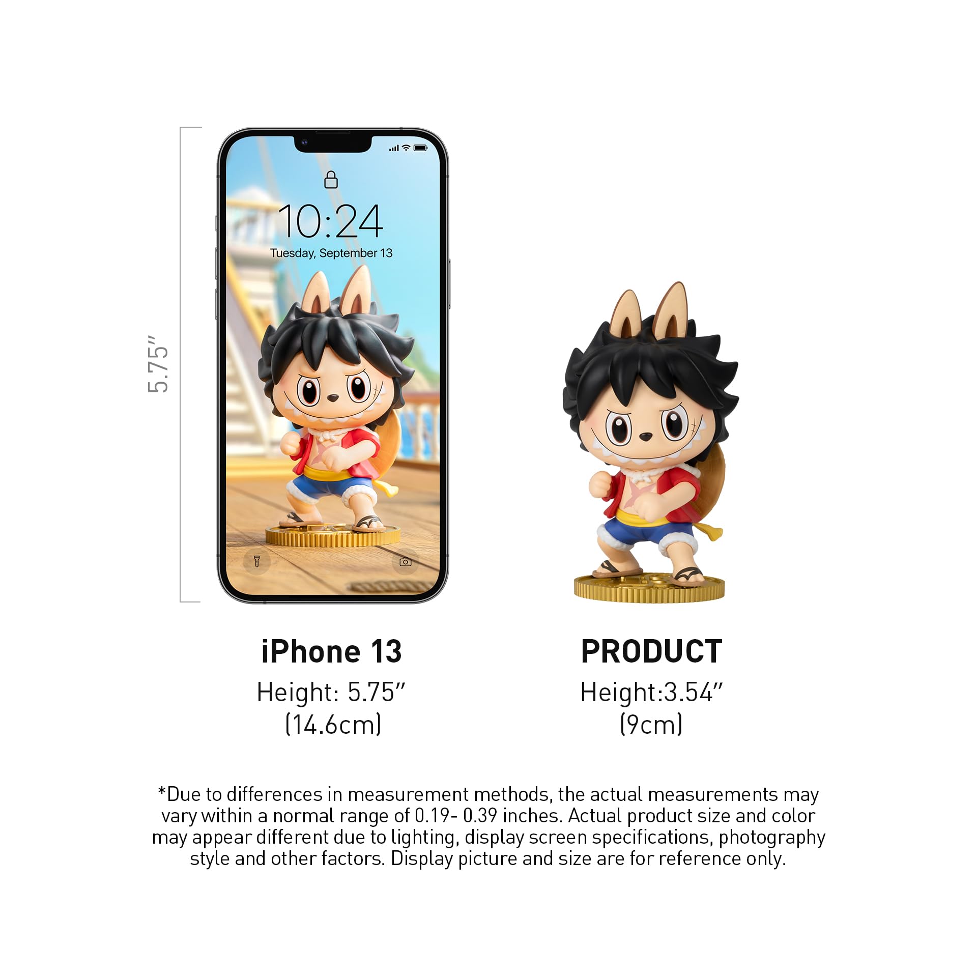 POP MART Labubu The Monsters x One Piece Series Figures Blind Box