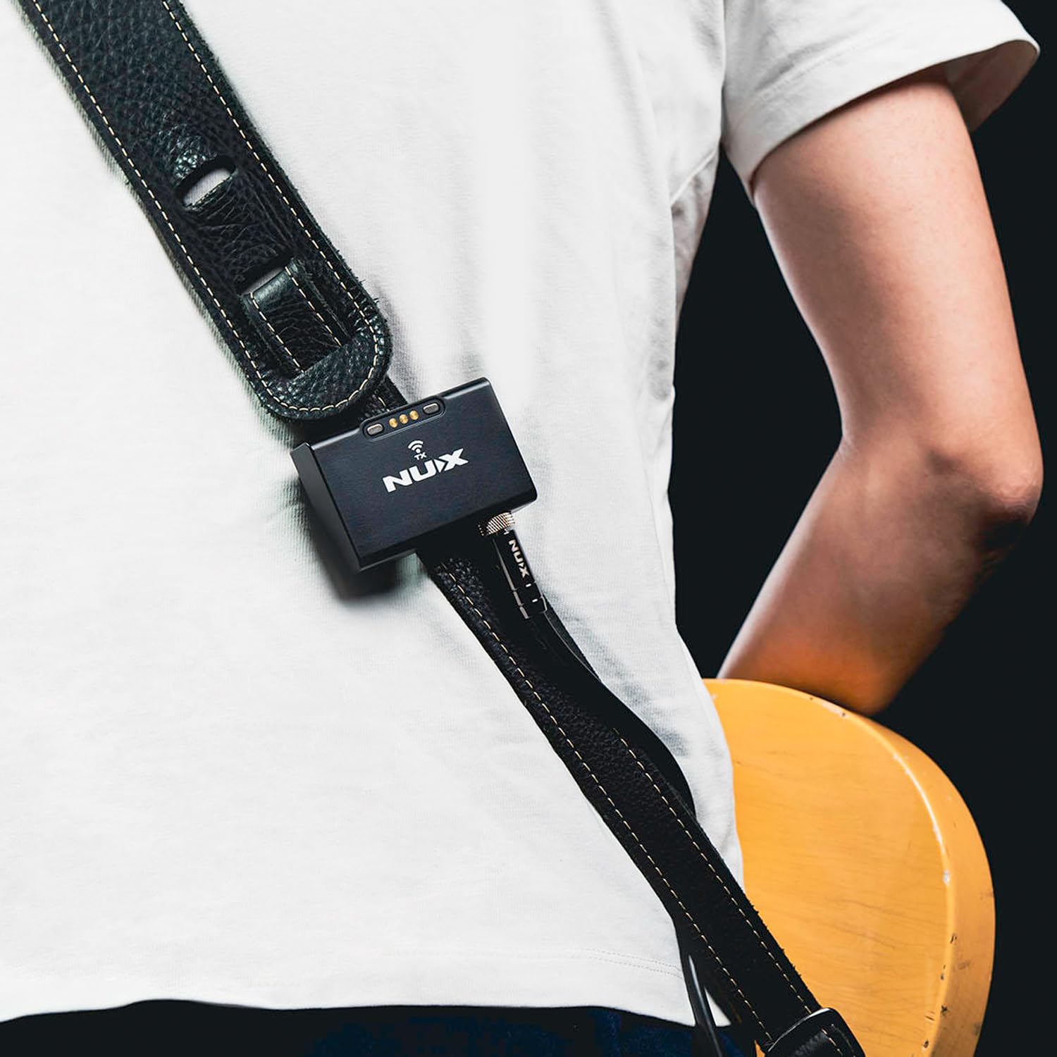 Nux B-8 - Trasmettitore per chitarra, sistema wireless + cavo patch keepdrum