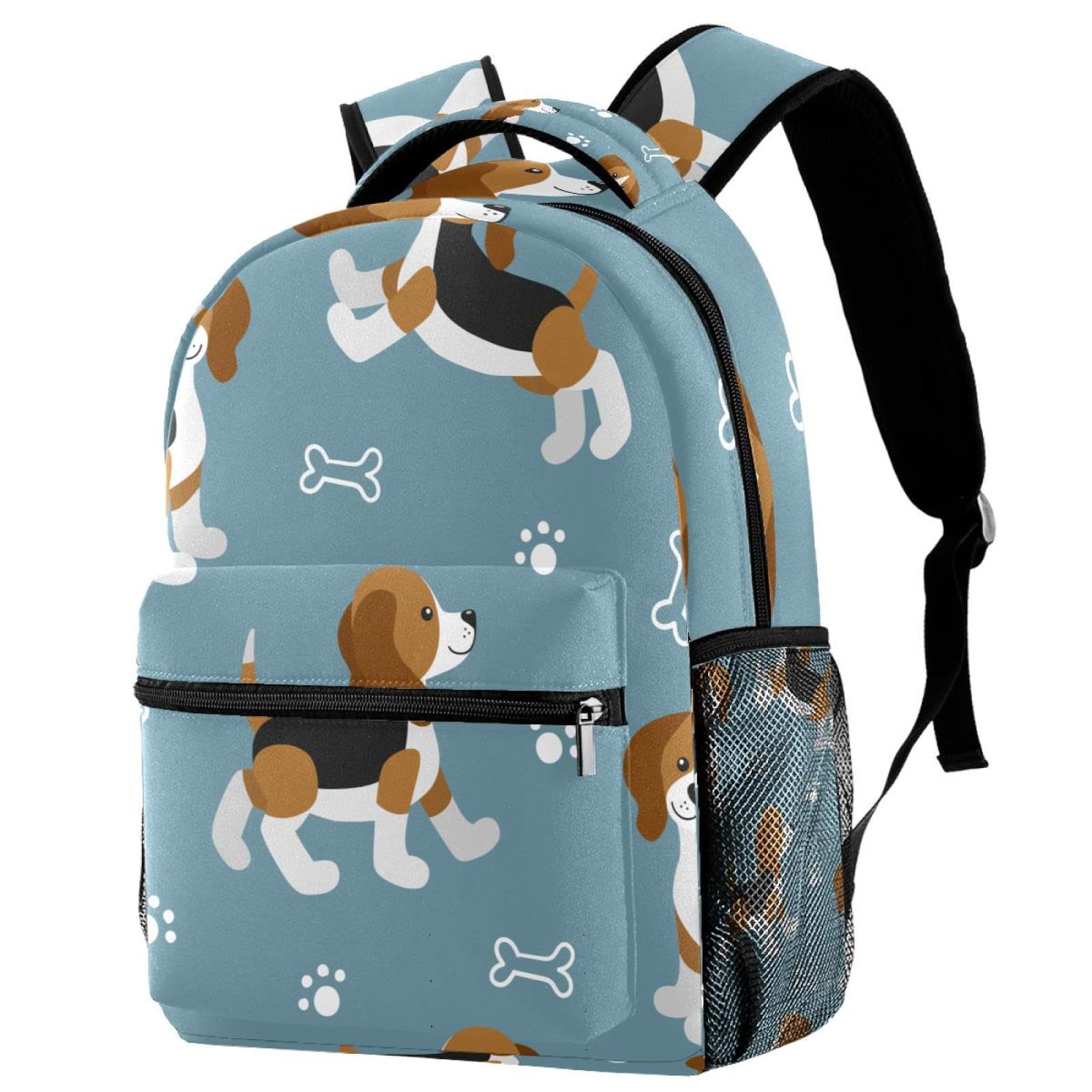 School Backpack Large Capacity Adjustable Backpack for School, Color Dog
