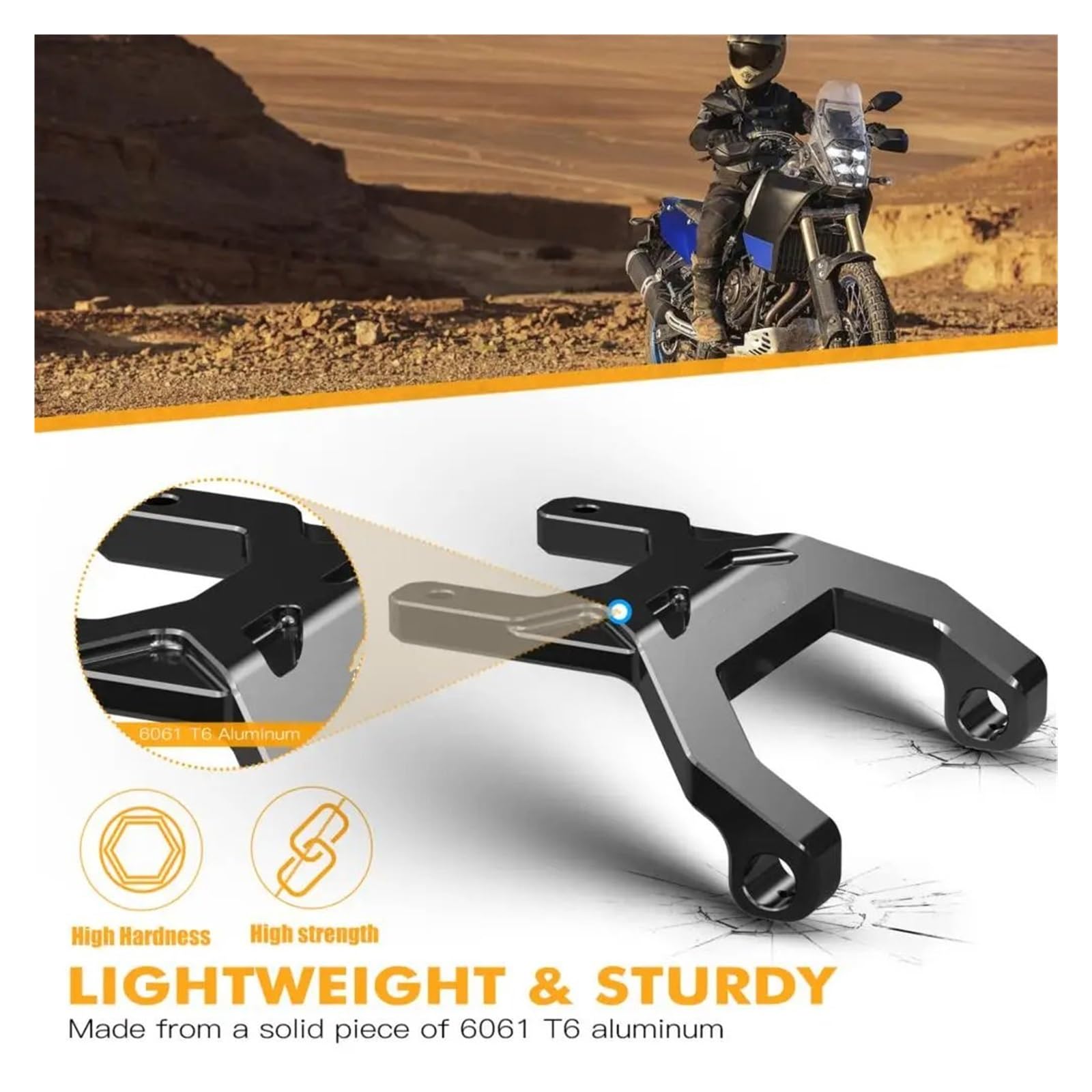 Lently Soporte GPS Teléfono para Varadero XL1000V 2003 2007 2008 2009 2010-2011 Soporte De Navegación GPS para Teléfono Móvil Soporte De Montaje Accesorios De Motocicleta Soporte Navegación(Azul)