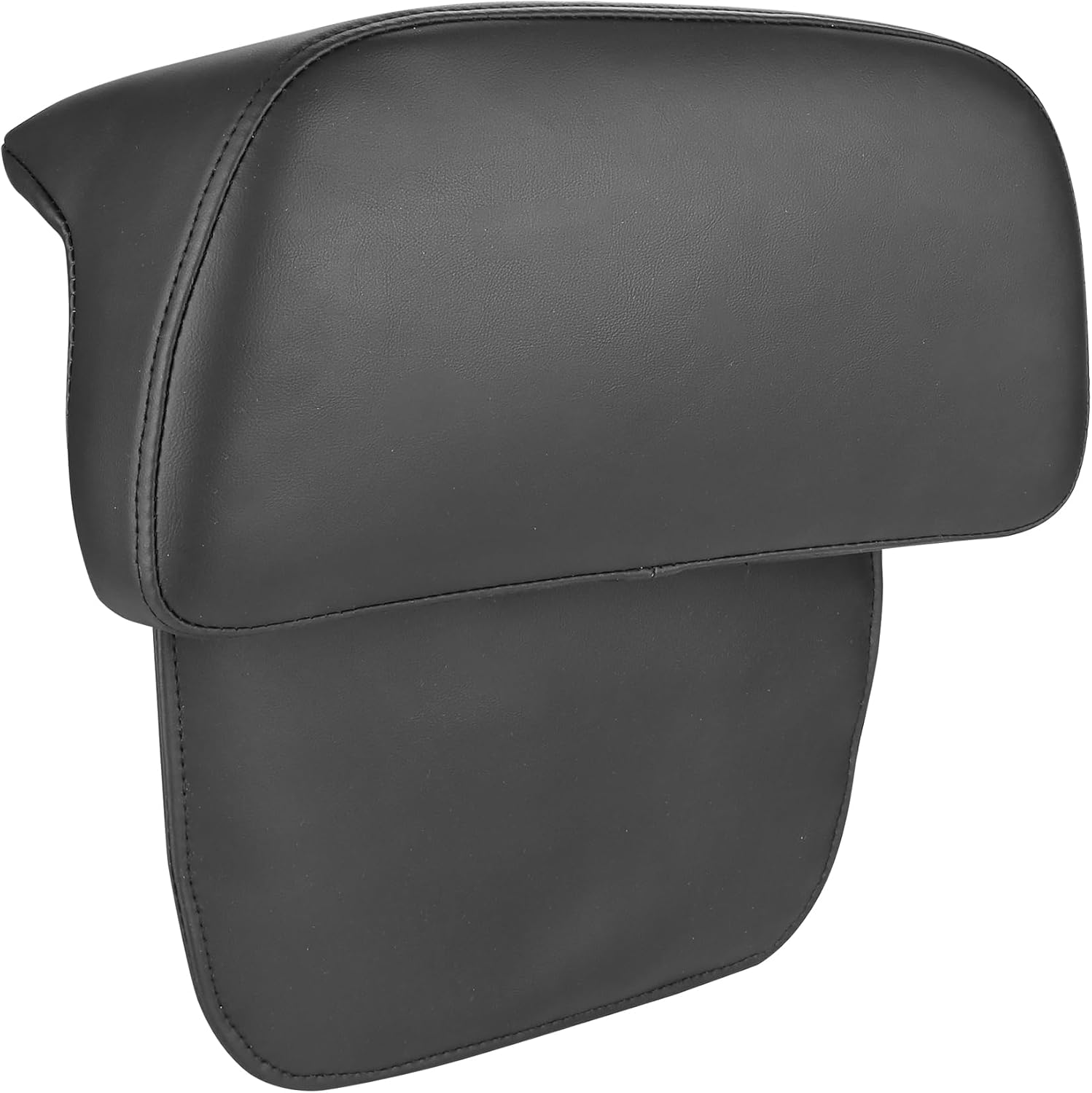 Front Fender Trim Skirt, Black Ribbed Steel Fender Protector Bundles with Tour Pack Trunk Passenger Backrest Pad Fit for Harley Street Glide Accessories