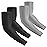 Rescoto 2 Pairs UV Protection Cooling Arm Sleeves Compression Sun Sleeves for Men Women Youth, Tattoo Cover Up, UPF 50