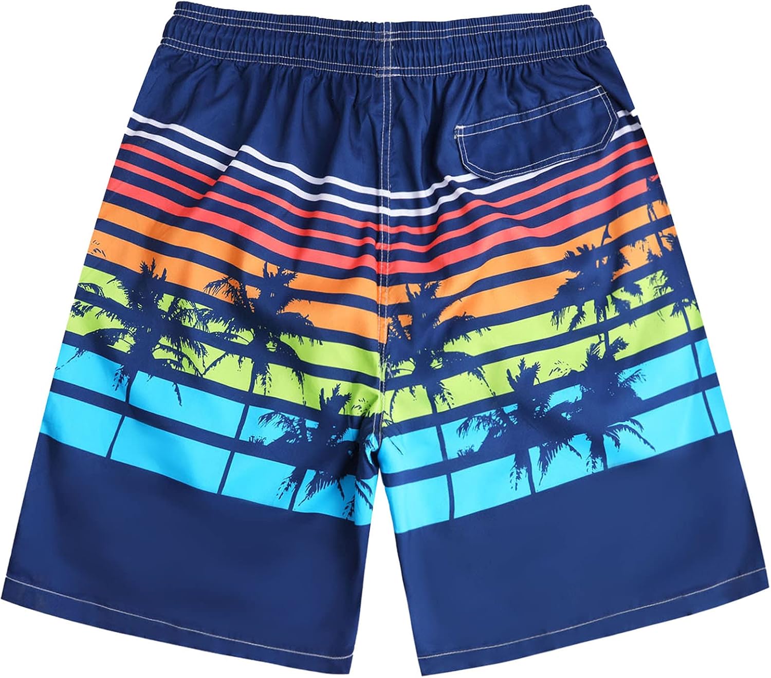 KAILUA SURF Mens Swim Trunks Long, Quick Dry Boardshorts, 9 Inches Inseam Bathing Suits with Mesh Lining - Image 2