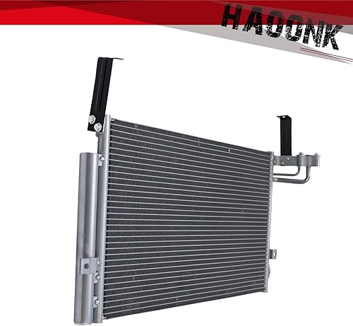 Miniatura 5 de Conjunto de refrigeración de aire acondicionado de condensador de CA compatible con Hyundai Santa Fe 2.4 L4 2.7 3.5 V6 2001 2003 2004 2005 2006