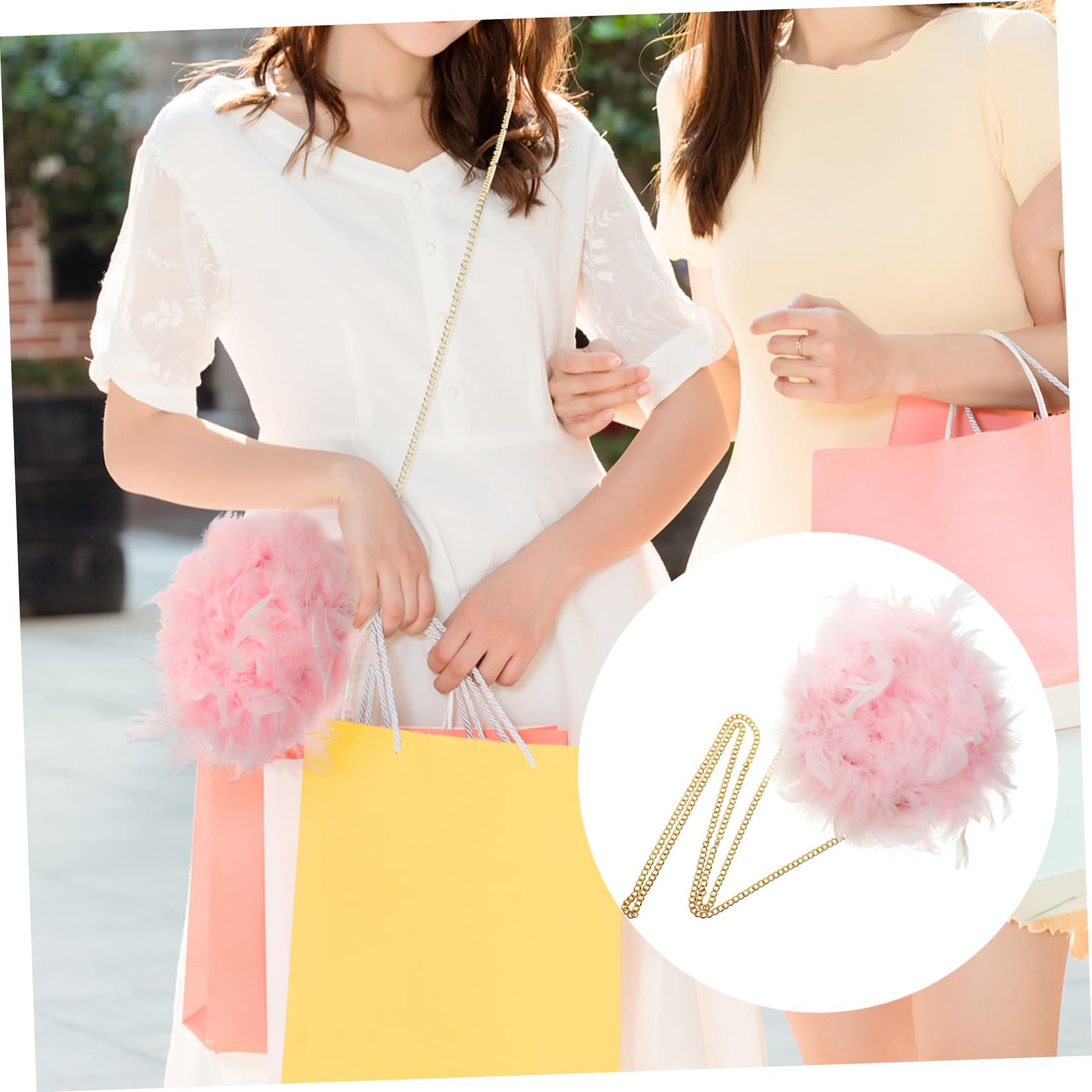 FRCOLOR Bolsa De Mensajero Bolsa De Hombro Almacenamiento De Bolsos De Moda Bolsa De Felpa Mujer Bolsa De Almacenamiento Bolsos De Mujer Bandolera Bolso De Mensajero Femenino Metal Azul