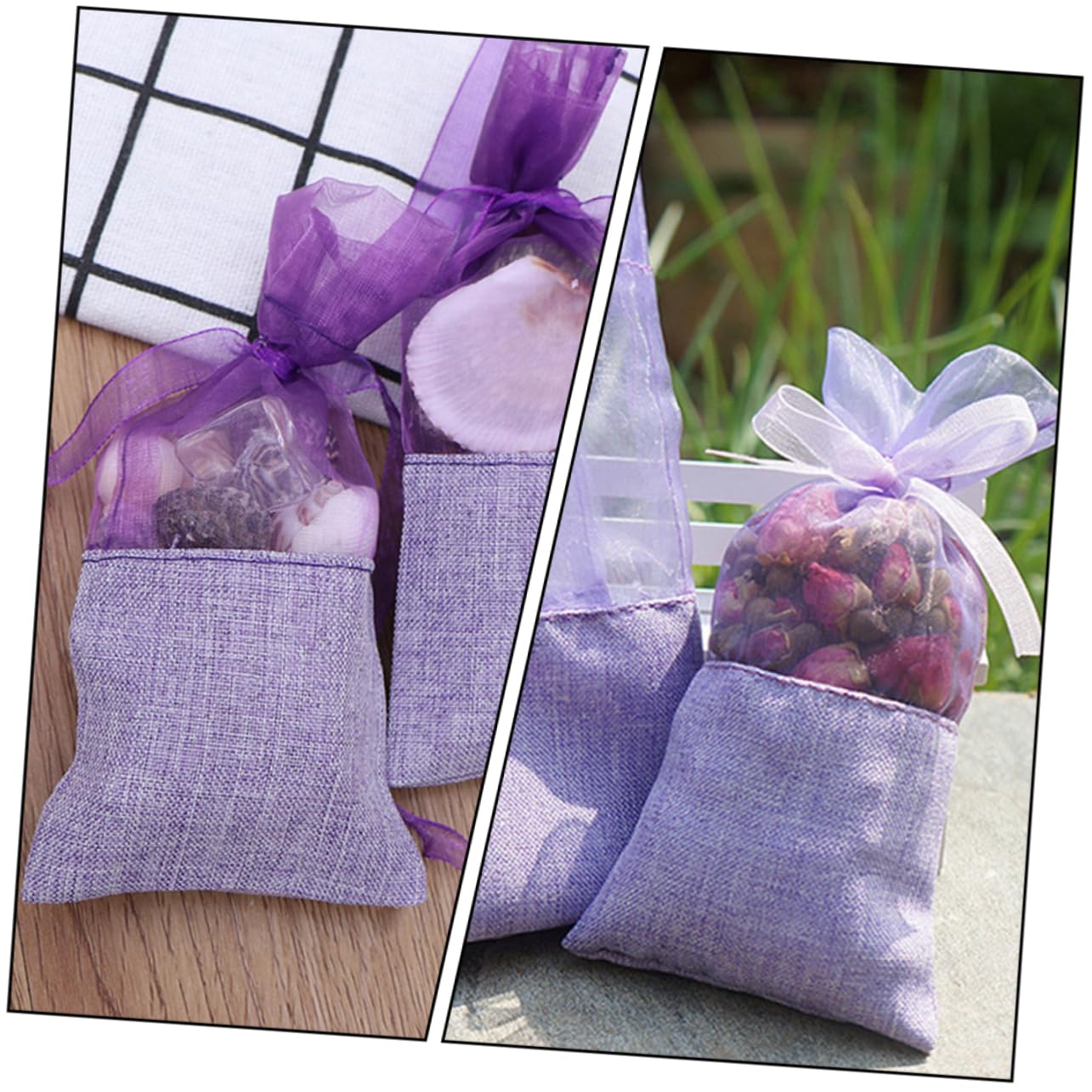 SOLUSTRE 96 Stück Beutel-Aufbewahrungsbeutel Für Hochzeitsgeschenke Leere Lavendel-Potpourri-Beutel Getrockneter Lavendel Große Mengen Auto- Schmuck-Geschenkbeutel
