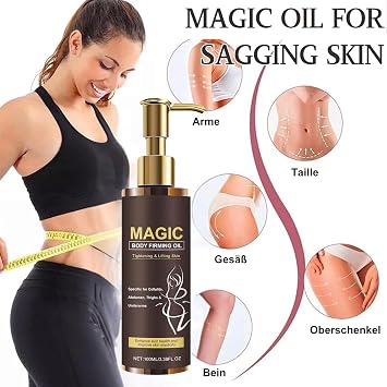 Magic Luxury Body Oil Glow Remedy Oil Firming & Moisturising Lifting Body Oil for Radiant & Smooth Skin Glow Firm Magic Body Oil for Dry Lines Sag Skin
