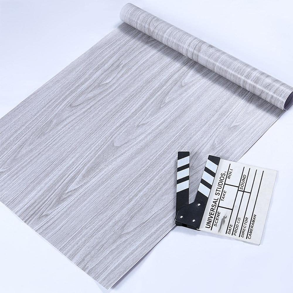 Film armoire bouleau gris étanche pour relooker la cuisine et la douche
