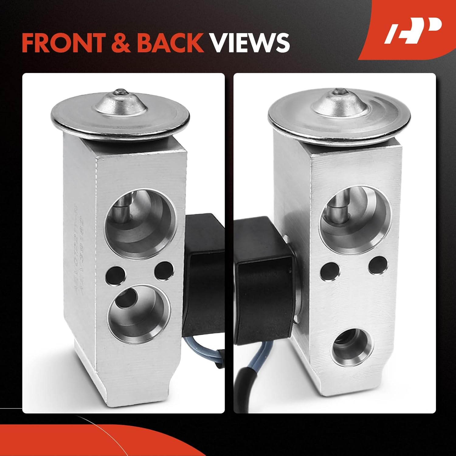 A-Premium Rear AC Expansion Valve Compatible with Lexus LS430 2001-2006 4.3L, Sedan, Includes Solenoid