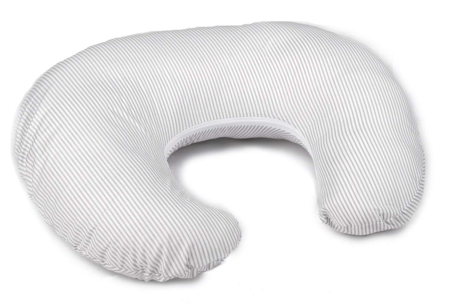 Vizaro - Cojín de Lactancia Bebé 100% Algodón Ergonómico, Cómodo y muy Adaptable - Funda LAVABLE - Hecho UE, OekoTex - Líneas
