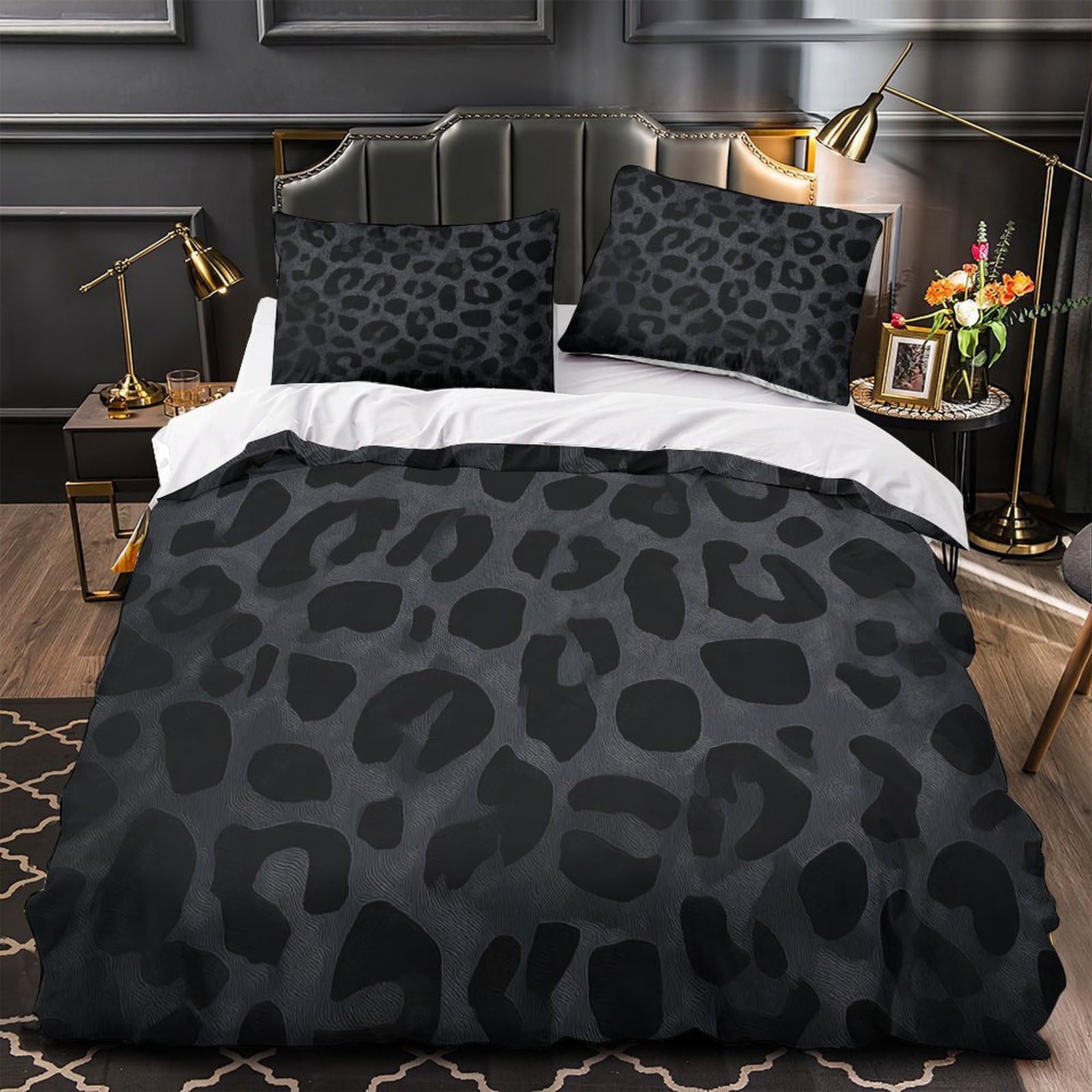 Housse de Couette Égypte Antique 260x220 Super King en Microfibres