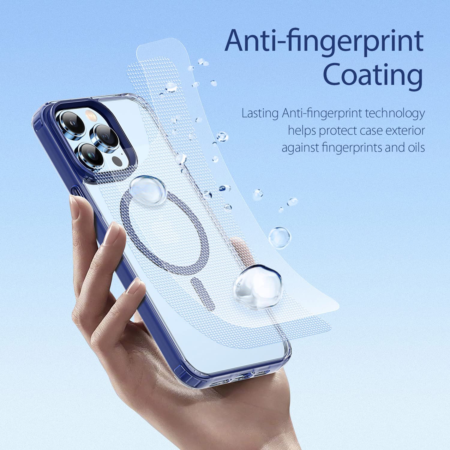 Amazon.co.jp: iPhone 14 Pro Max用 クリアケース MagSafe充電対応