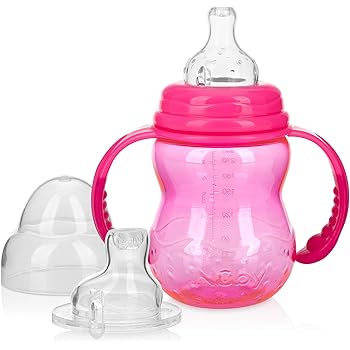 nuby natural touch bottle to cup