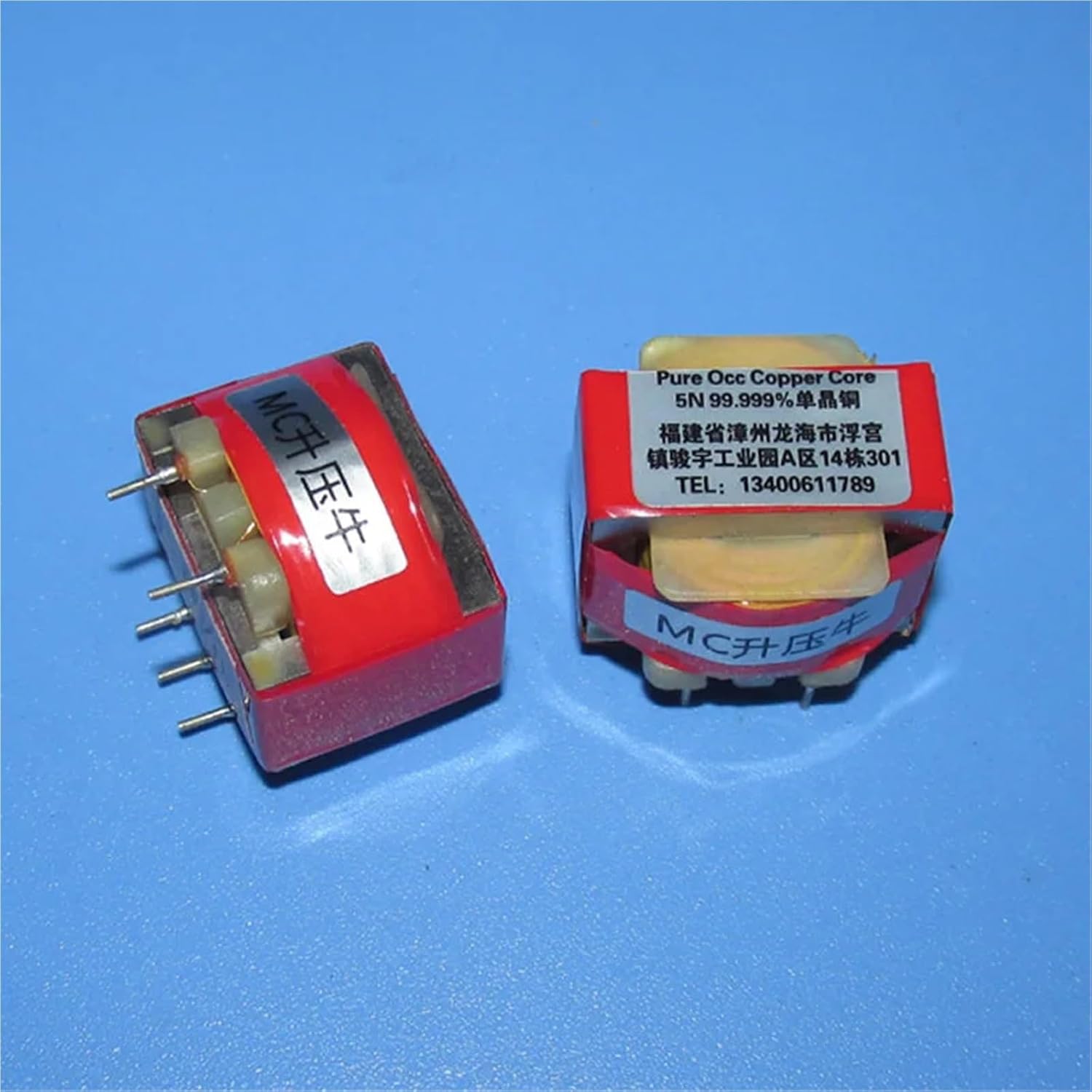 Vinyl Audio System use 1: 10/15 Audio Transformer，Single Crystal Copper 5N Silver-Plated enameled Wire Winding(4N Oxygen Copper)