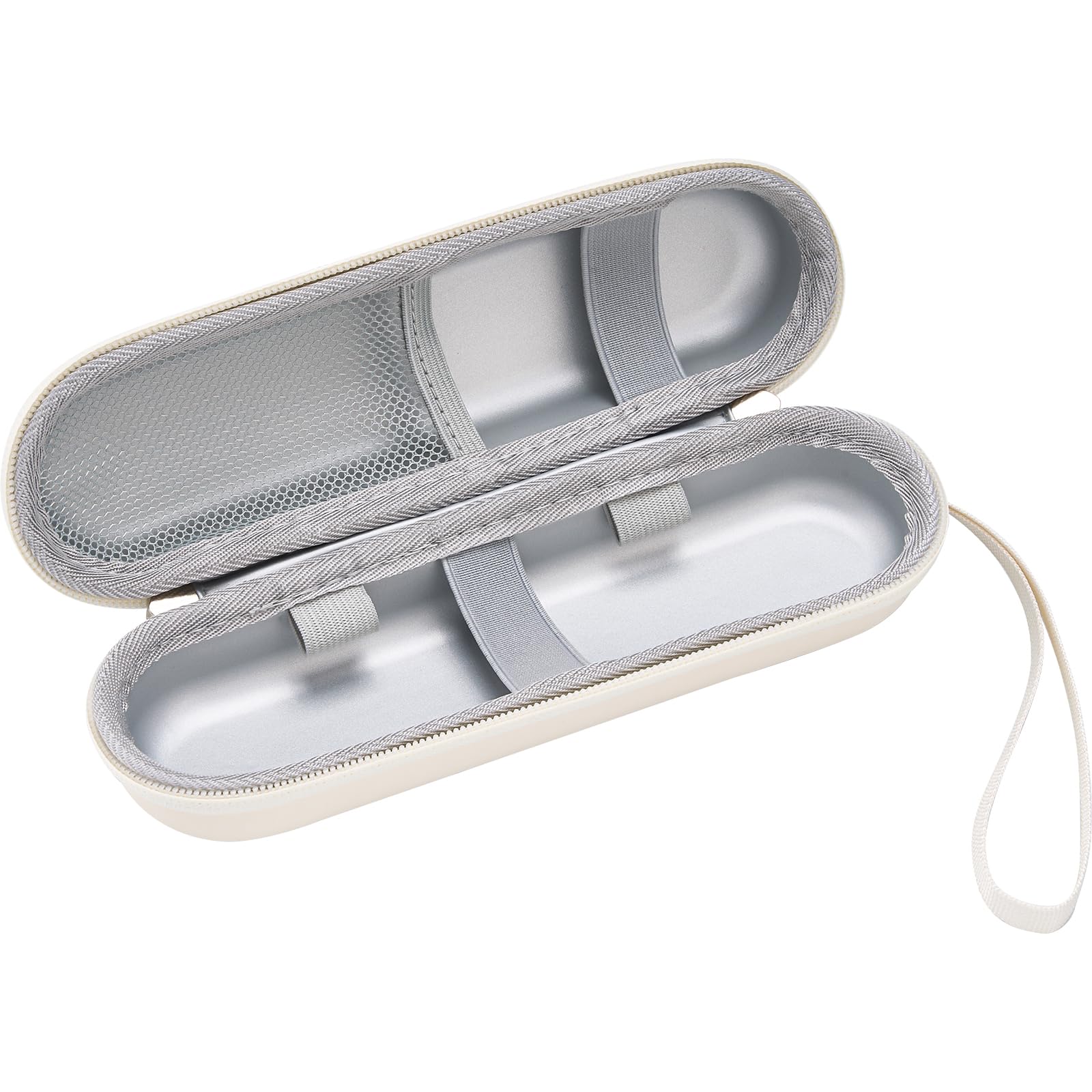 ProCase Elektrische Zahnbürste Etui für Oral B/Oral-B Pro/Philips Sonicare Electric Toothbrush Hülle Oral B Reiseetui Elektrischer Zahnbürstenhalter Behälter Travel Case -Beige