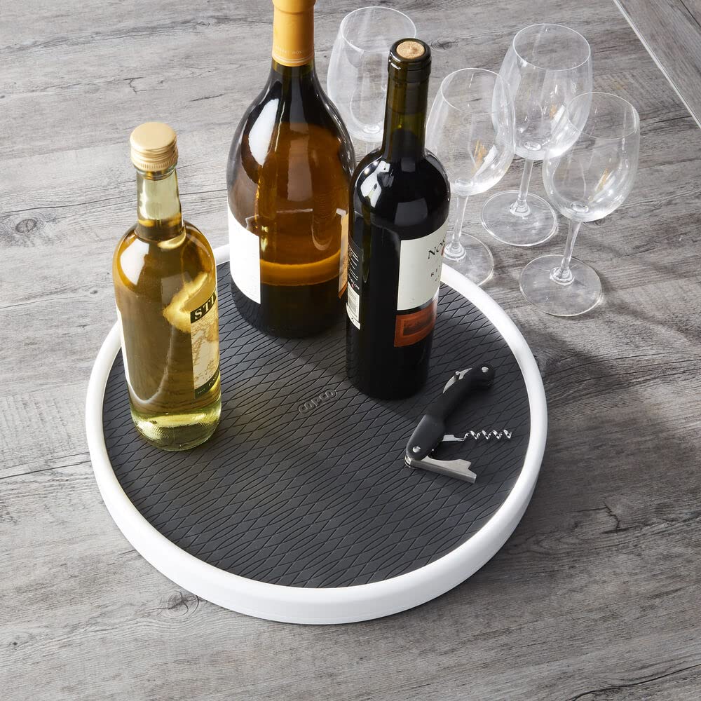Copco Basics Plateau tournant Lazy Susan en Plastique antidérapant, 38 cm