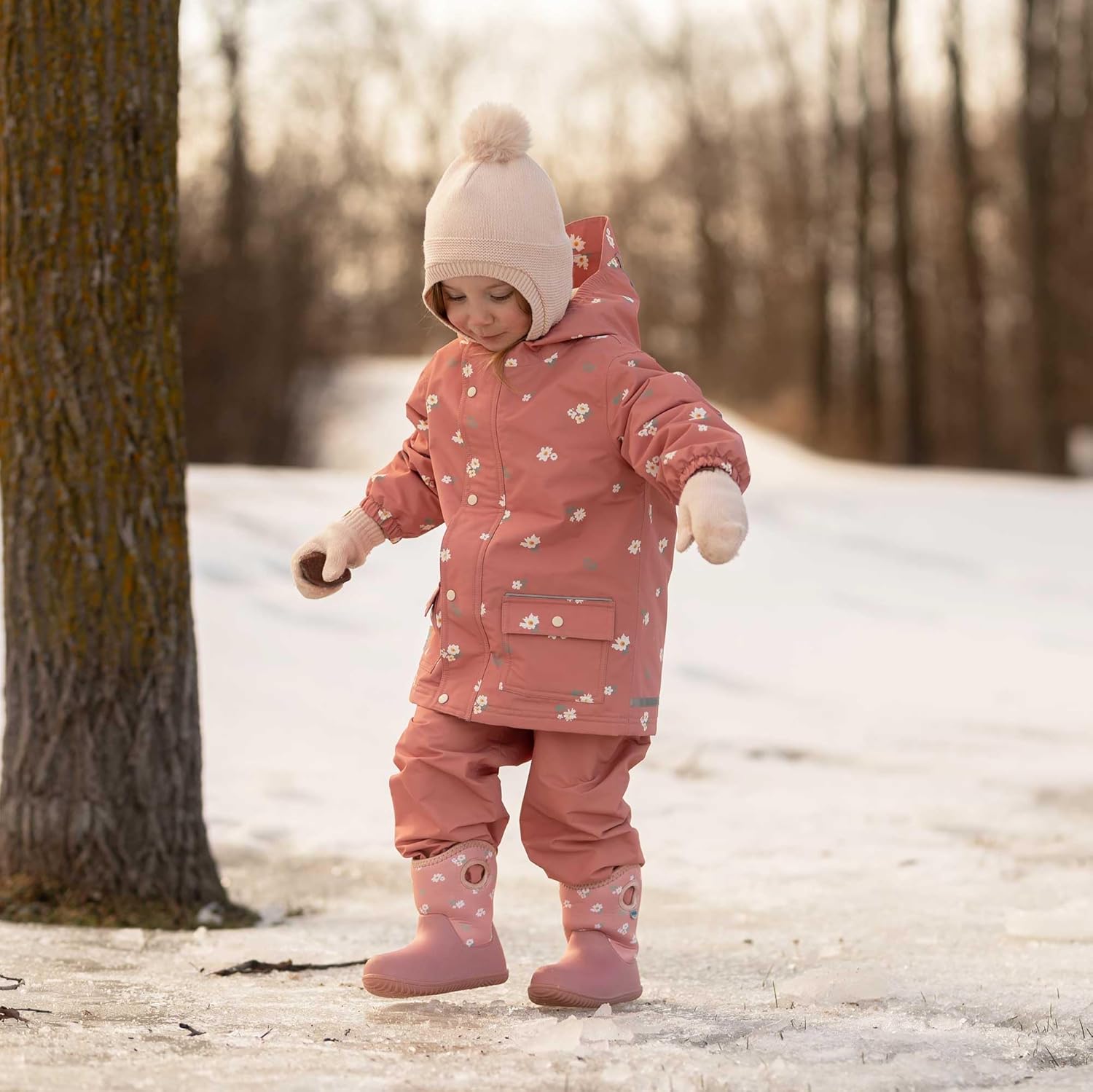 JAN & JUL Waterproof Rain Pants for Girls - Image 2