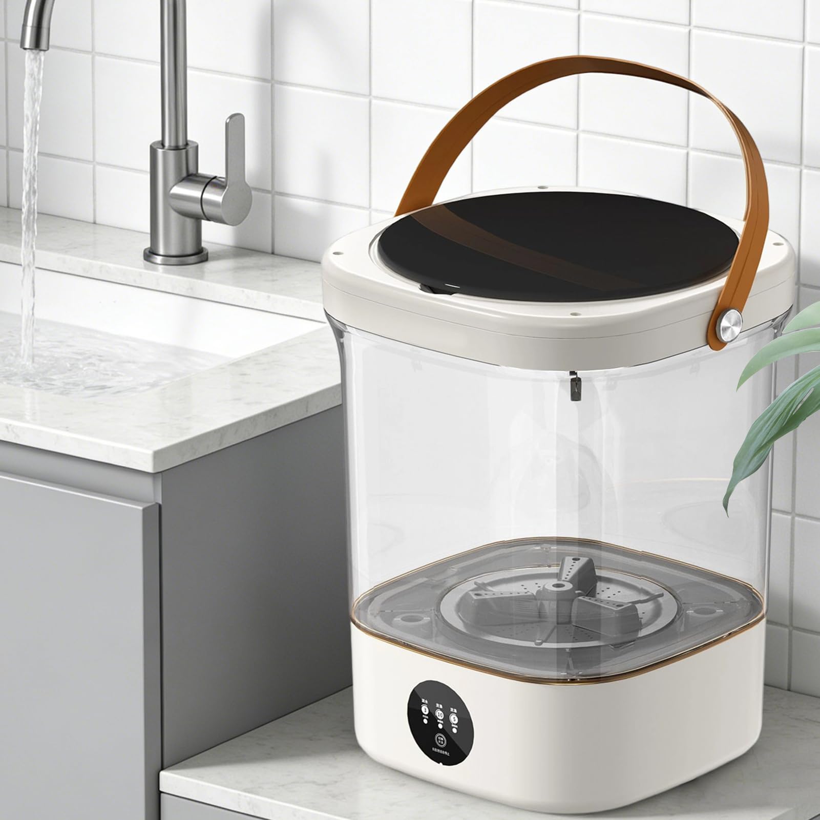 Mini Lavatrice, Lavatrice Per Biancheria Intima Portatile, Mini Lavatrici 12 Litri Con Funzione Centrifuga, Per Studenti, Campeggiatori, Appartamento, Casa, Bagni