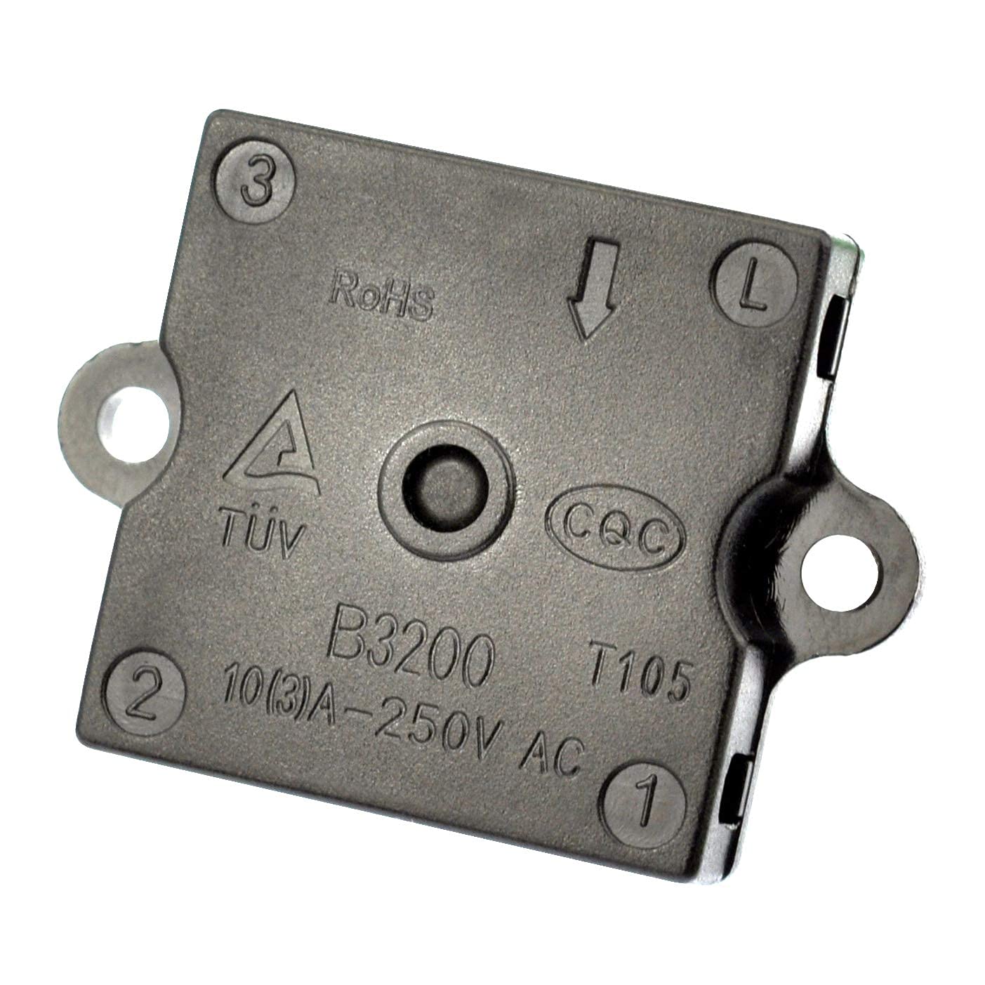 Rotary Switch 4-Position 3-Speed 13A-125V 10A-250V Fan