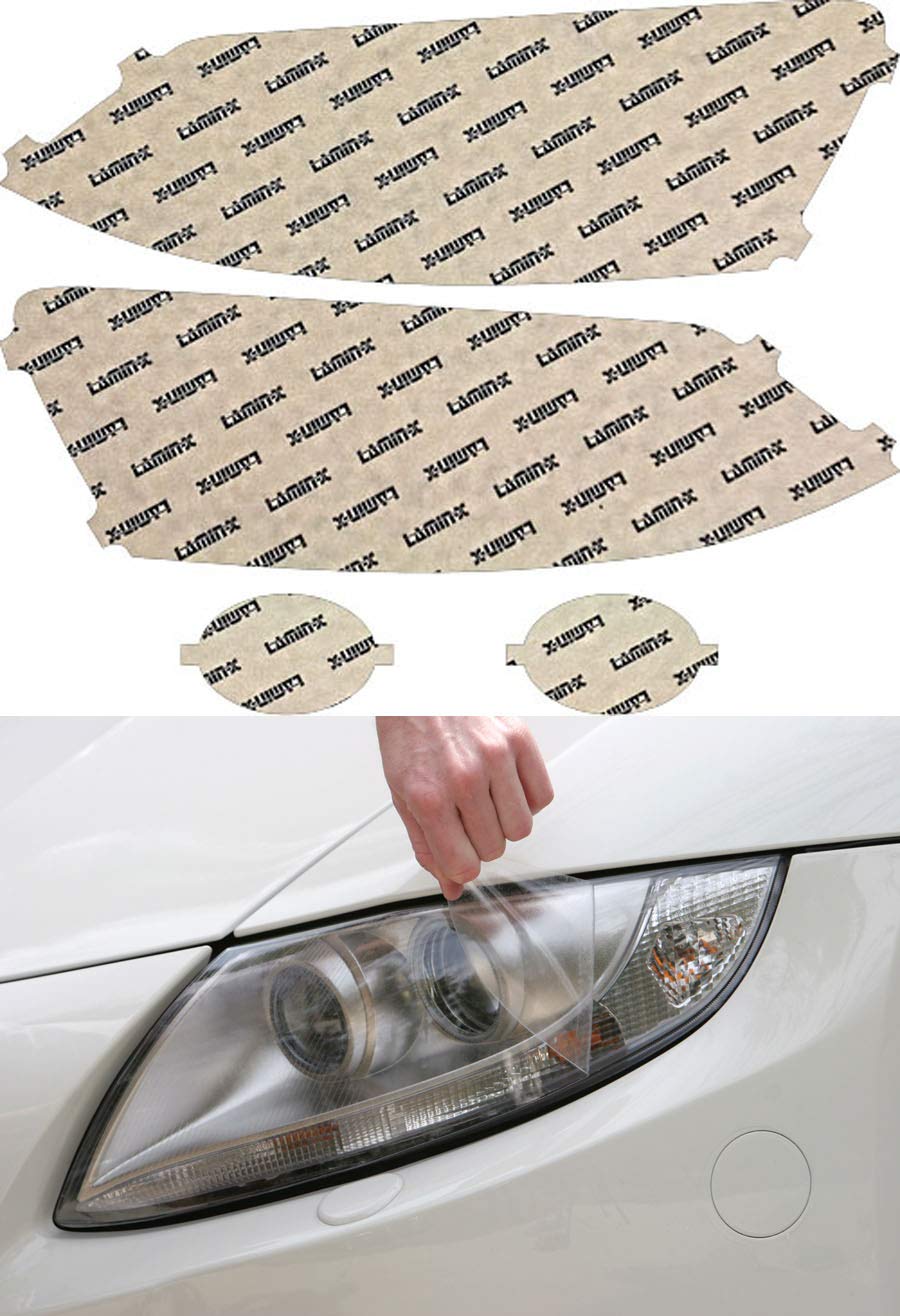 Lamin-x Custom Fit Clear Headlight Covers for VW Jetta Sedan (11-14)