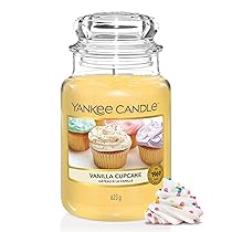 Yankee Candle Candela profumata in giara grande | Cupcake alla vaniglia | Durata Fino a 150 Ore | Regali per donne