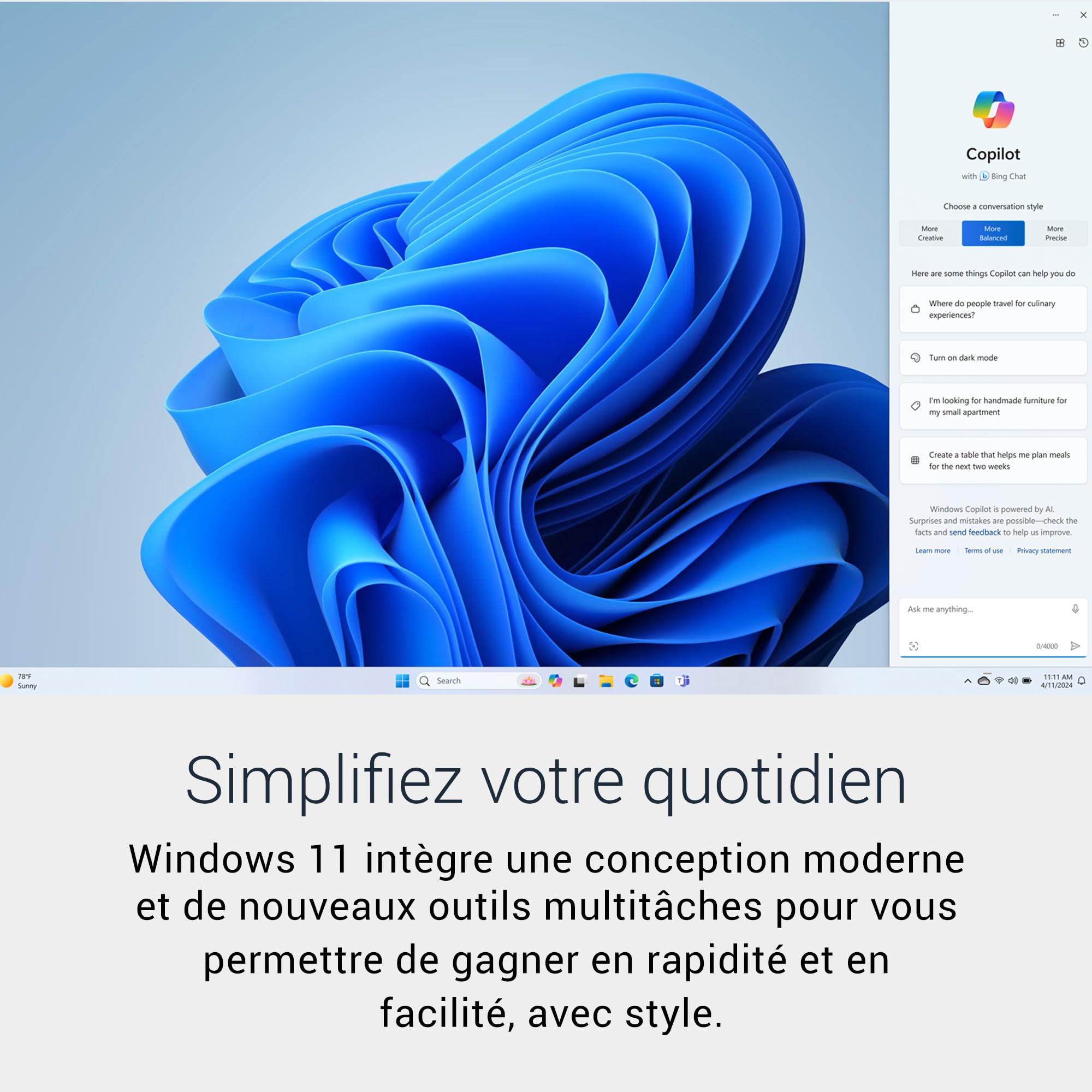 Dell Slim ECS1250 Ordinateur Fixe Intel Core Ultra 5 16Go RAM SSD 1To Wi-Fi 6 Bluetooth Windows 11 Home Noir