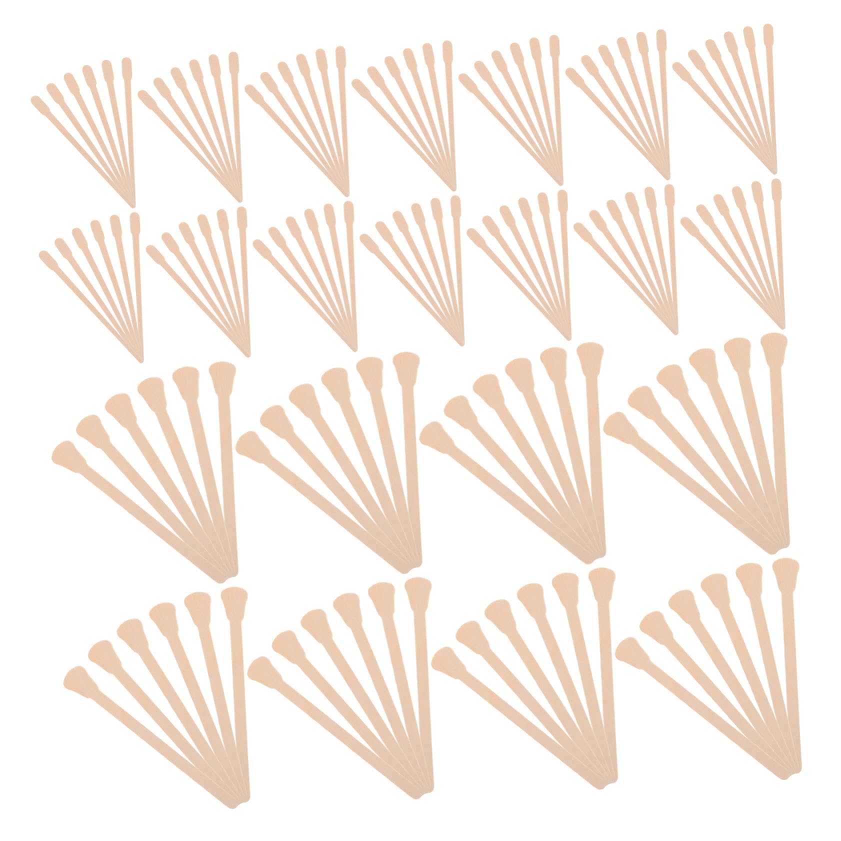 FOMIYES 200Pcs Waxing Sticks for Body Nose Hair Removal Smooth Applicator Spatulas for Home Salon Use Easy Hair Removal Tools Included
