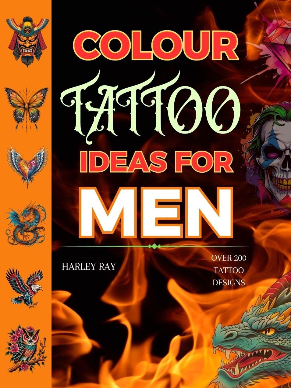 Idées tatouage couleur homme livre de modèles et designs tendance pour s'inspirer
