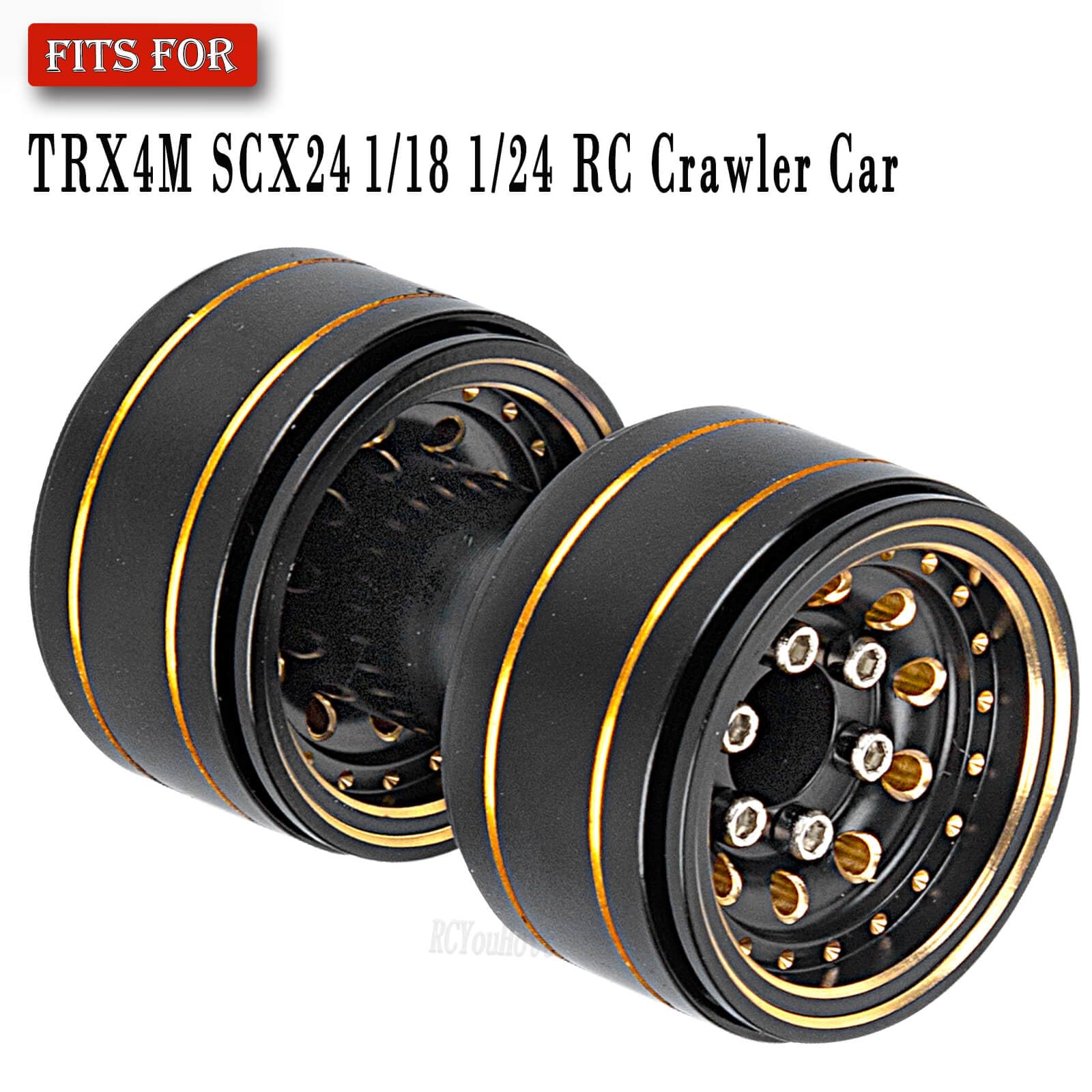 Hot Racing MMX10X06 Blue Aluminum 12mm Wheel Hex TRA Mini Max