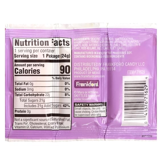 Skittles Dipping Candy, Assorted Fruit Flavors, Easter Basket Stuffers, 0.85 Ounces (Pack of 3)