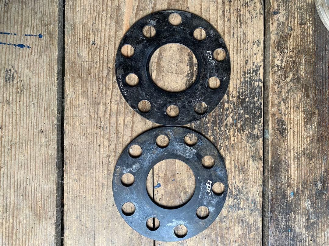 tpi ホイールスペーサー 3mm 5×100 5×112 ハブ57mm